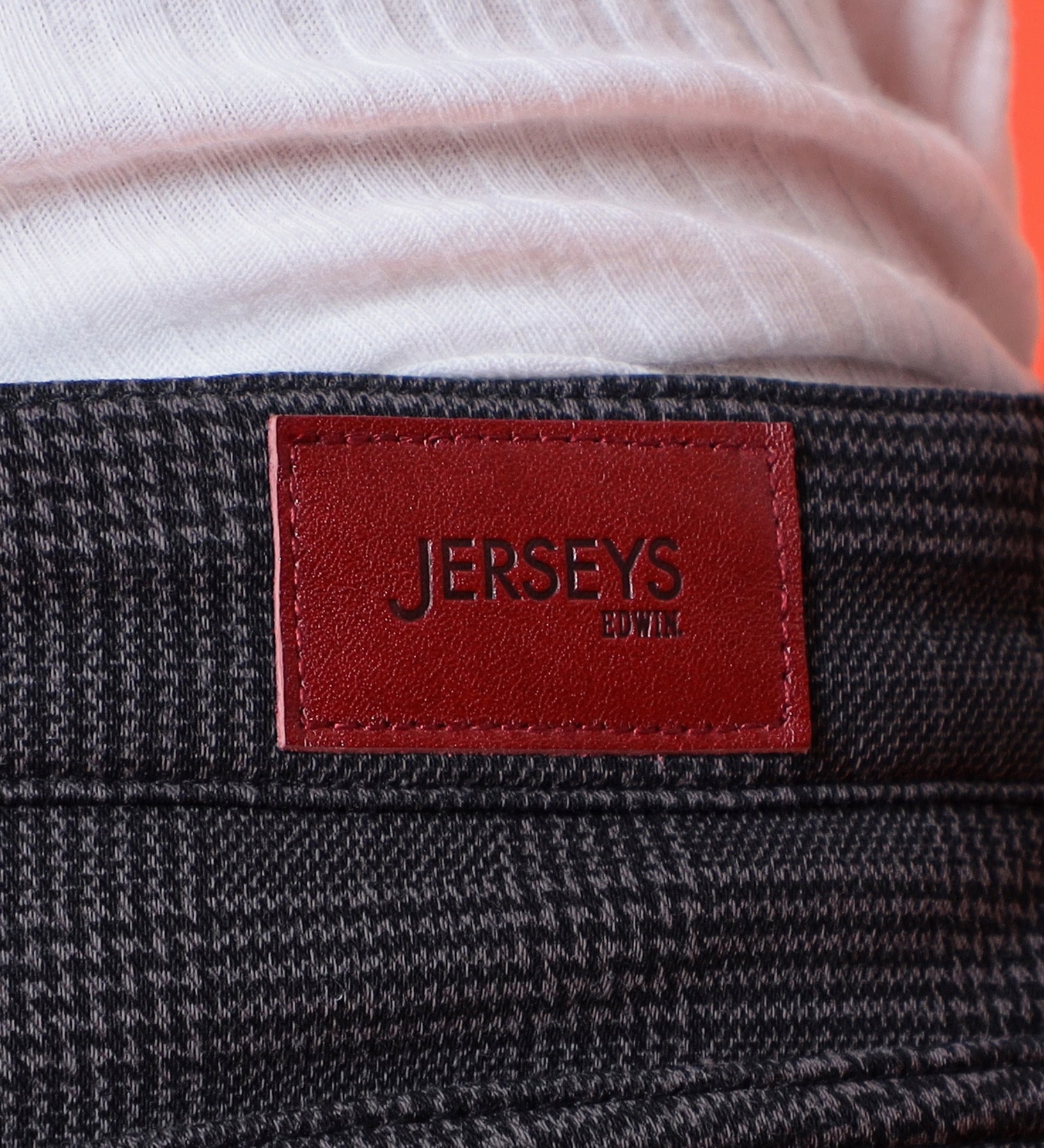 EDWIN(エドウイン)の【売り尽くしSALE】EDWIN LADIES 『裏シャギーであったかい。』BODY FIRE ジャージーズスリムストレートデニムパンツ【スタンダードモデル】【暖】|パンツ/デニム / ジーンズパンツ/レディース|チャコール