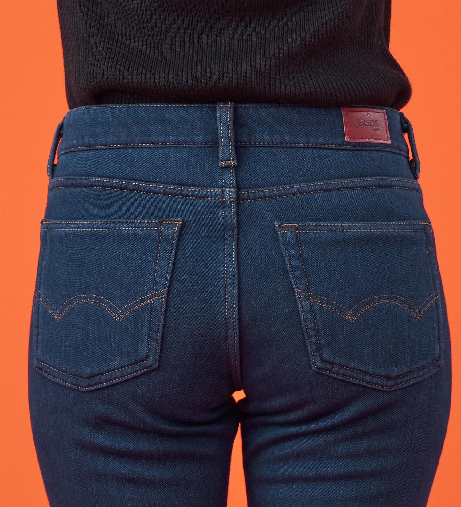 EDWIN(エドウイン)の【予約P】EDWIN LADIES 『裏シャギーであったかい。』BODY FIRE ジャージーズスリムストレートデニムパンツ【スタンダードモデル】【暖】【冬用】|パンツ/デニム / ジーンズパンツ/レディース|濃色ブルー