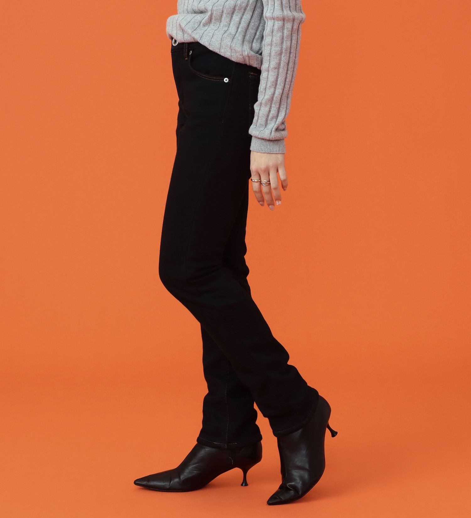 EDWIN(エドウイン)の【予約P】EDWIN LADIES BODY FIRE ジャージーズ スリムストレートデニムパンツ【暖/冬用】|パンツ/デニム / ジーンズパンツ/レディース|インディゴブルー