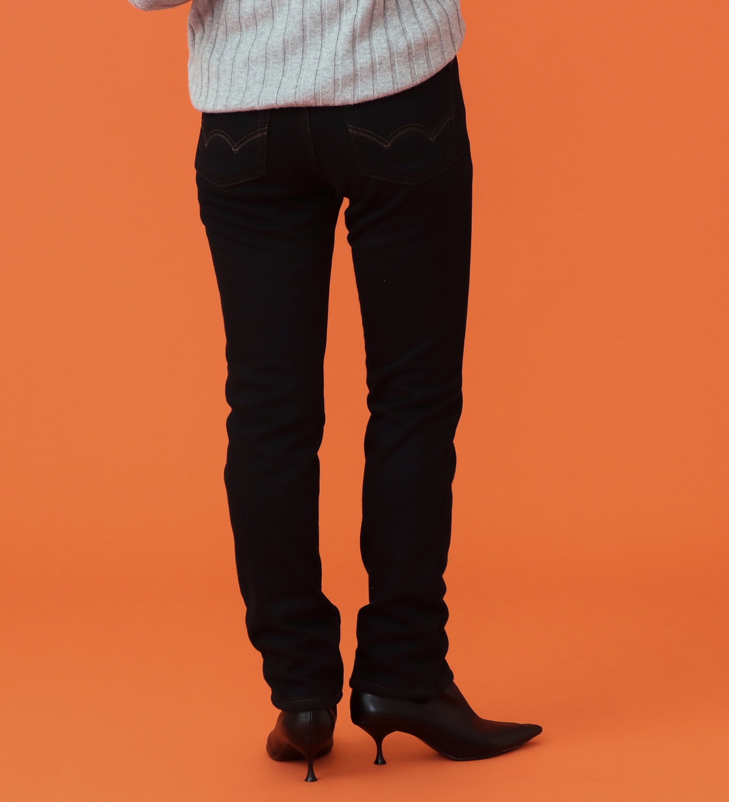 EDWIN(エドウイン)の【予約P】EDWIN LADIES BODY FIRE ジャージーズ スリムストレートデニムパンツ【暖/冬用】|パンツ/デニム / ジーンズパンツ/レディース|インディゴブルー