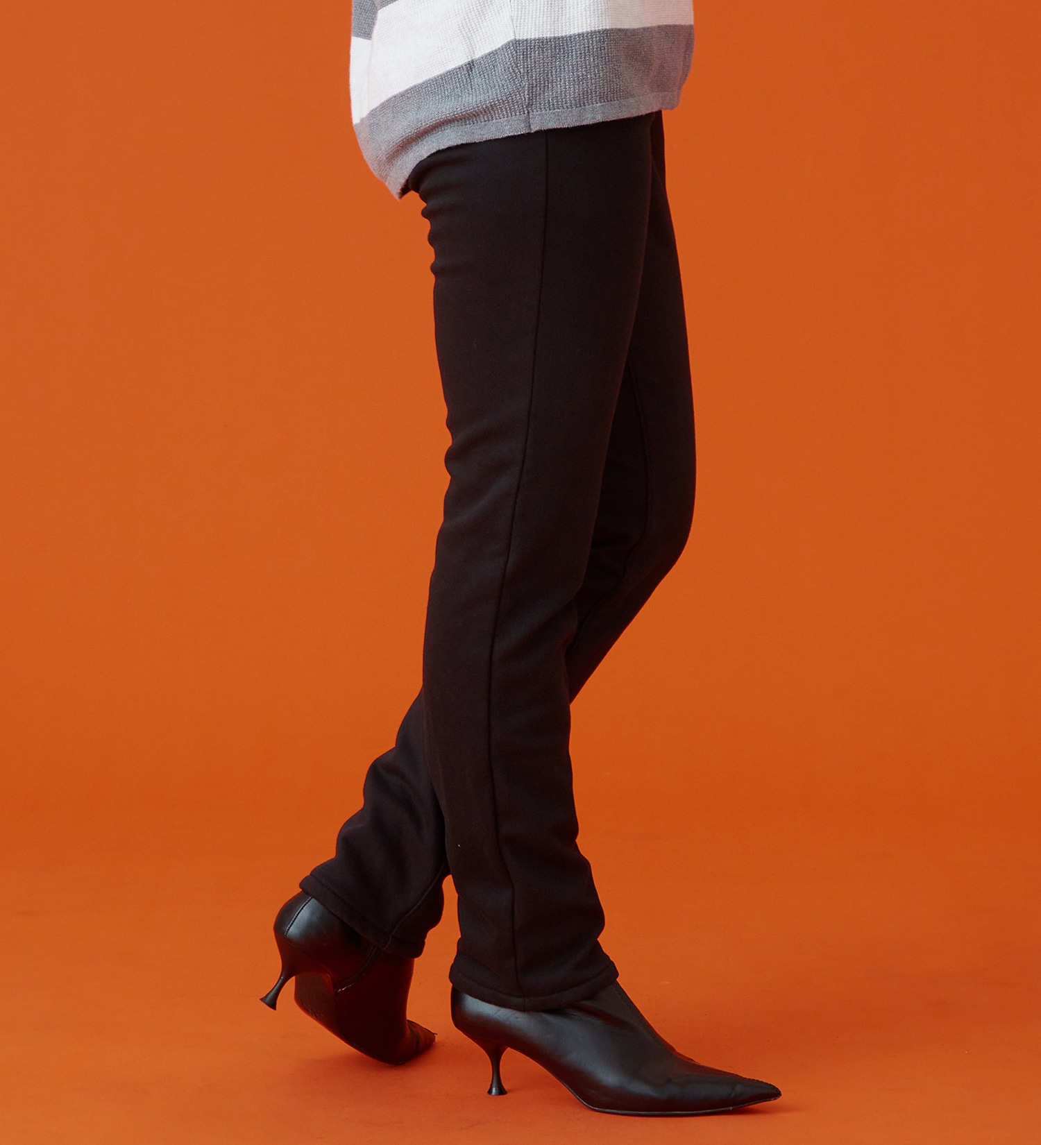 EDWIN(エドウイン)の【予約P】EDWIN LADIES BODY FIRE ジャージーズ スリムストレートデニムパンツ【暖/冬用】|パンツ/デニム / ジーンズパンツ/レディース|ブラック