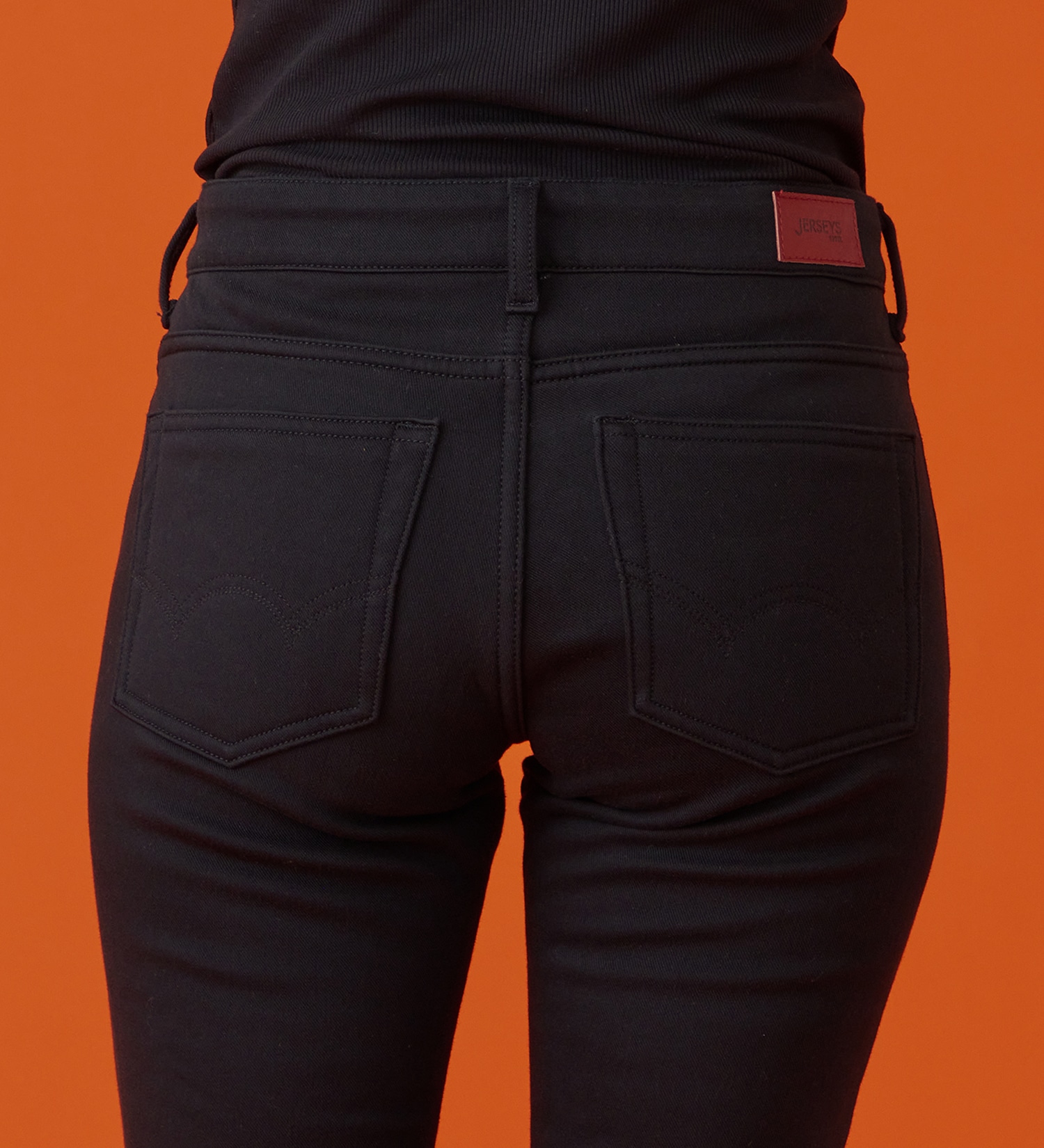 EDWIN(エドウイン)の【予約P】EDWIN LADIES BODY FIRE ジャージーズ スリムストレートデニムパンツ【暖/冬用】|パンツ/デニム / ジーンズパンツ/レディース|ブラック
