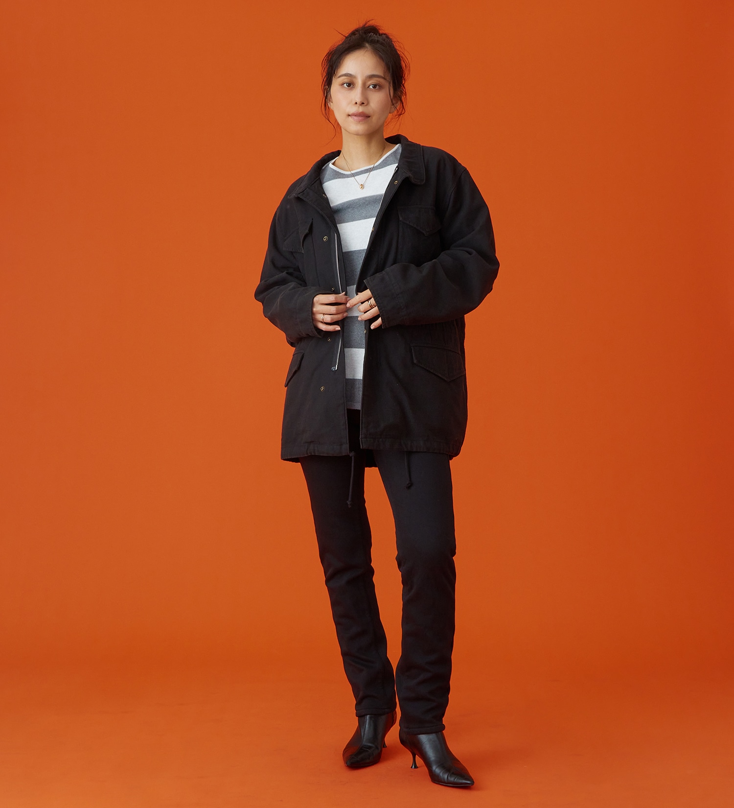 EDWIN(エドウイン)の【予約P】EDWIN LADIES BODY FIRE ジャージーズ スリムストレートデニムパンツ【暖/冬用】|パンツ/デニム / ジーンズパンツ/レディース|ブラック