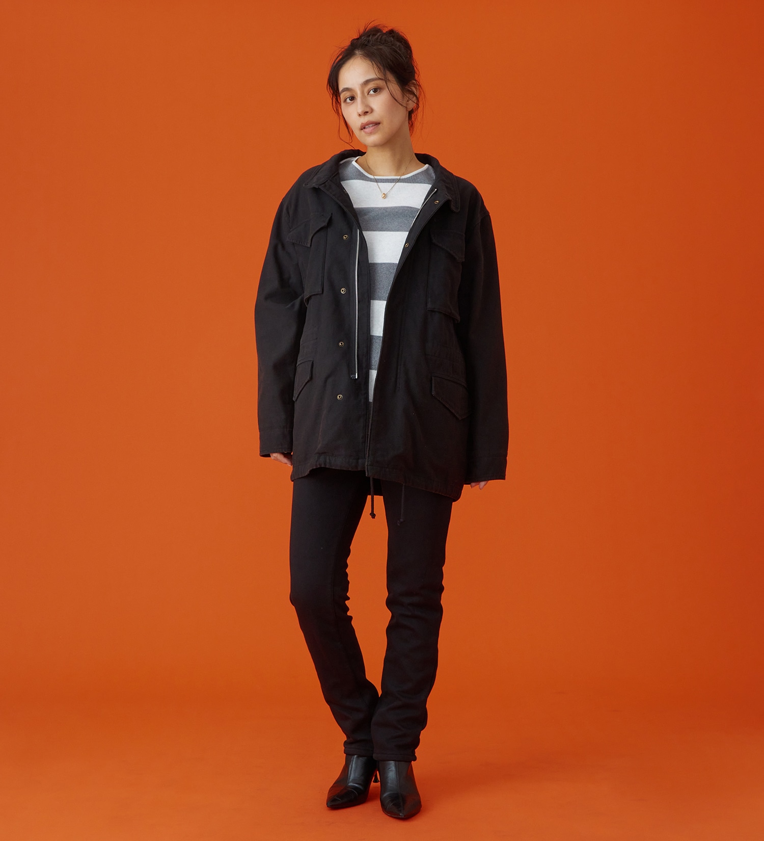 EDWIN(エドウイン)の【予約P】EDWIN LADIES BODY FIRE ジャージーズ スリムストレートデニムパンツ【暖/冬用】|パンツ/デニム / ジーンズパンツ/レディース|ブラック
