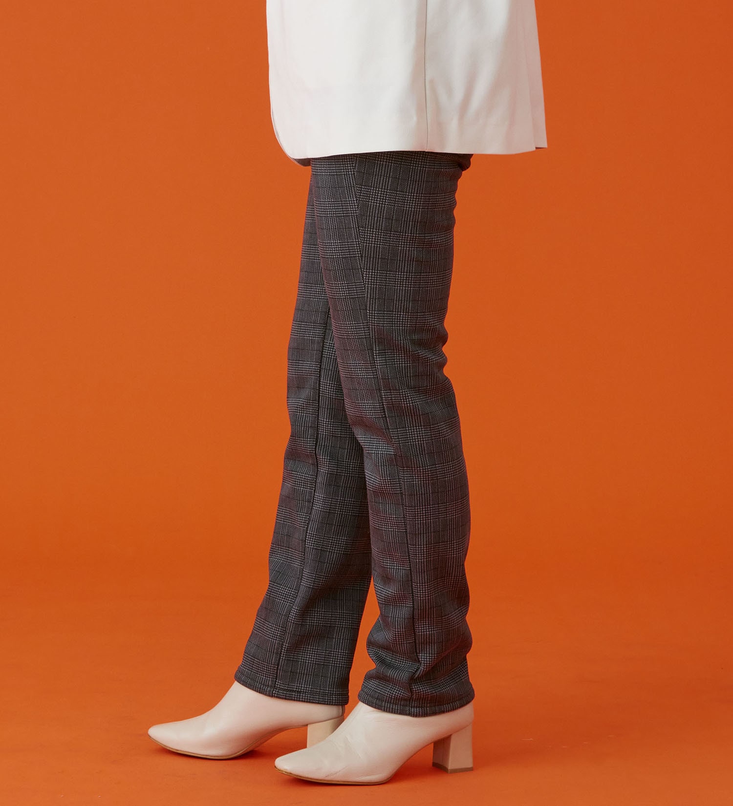 EDWIN(エドウイン)の【予約P】EDWIN LADIES BODY FIRE ジャージーズ スリムストレートデニムパンツ【暖/冬用】|パンツ/デニム / ジーンズパンツ/レディース|グレンチェック