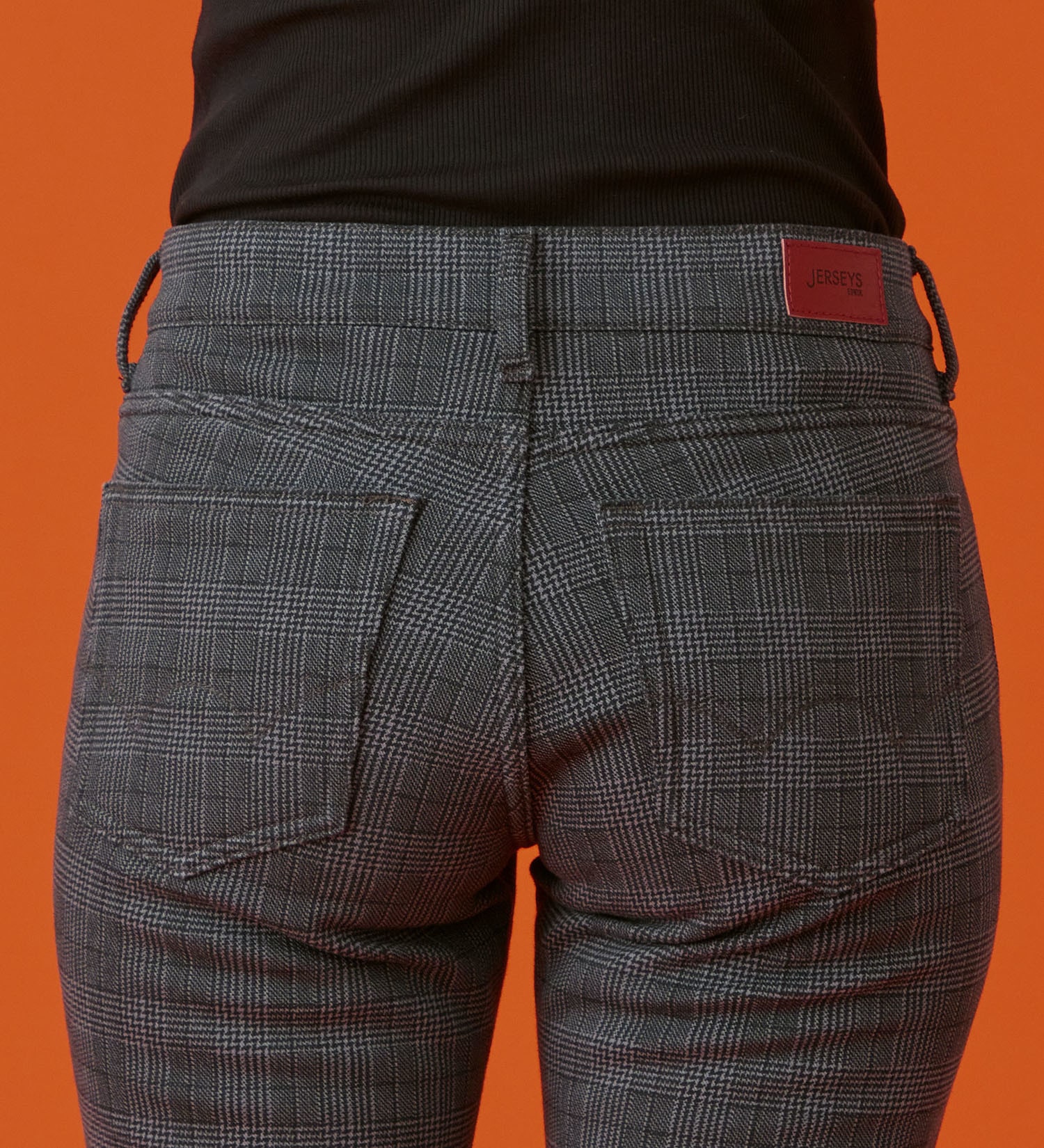 EDWIN(エドウイン)の【予約P】EDWIN LADIES BODY FIRE ジャージーズ スリムストレートデニムパンツ【暖/冬用】|パンツ/デニム / ジーンズパンツ/レディース|グレンチェック