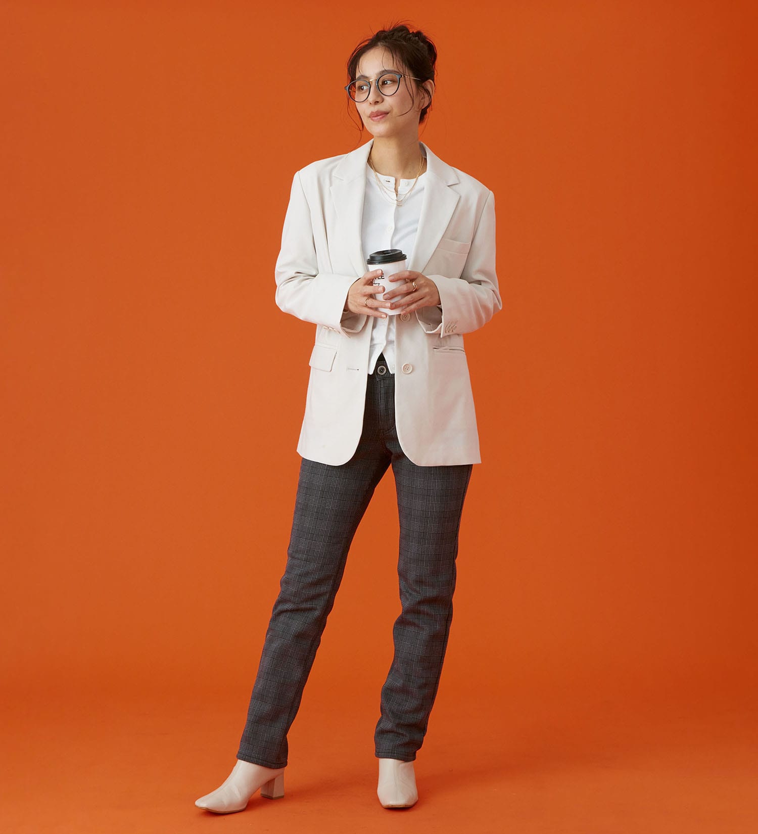 EDWIN(エドウイン)の【予約P】EDWIN LADIES BODY FIRE ジャージーズ スリムストレートデニムパンツ【暖/冬用】|パンツ/デニム / ジーンズパンツ/レディース|グレンチェック