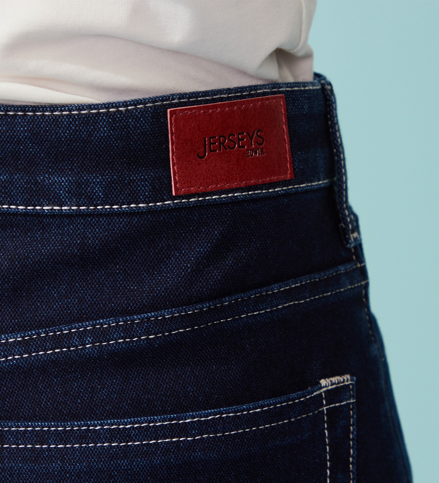 EDWIN(エドウイン)の【予約P】EDWIN LADIES ジャージーズ COOL ワイドデニムパンツ【涼】|パンツ/デニム / ジーンズパンツ/レディース|濃色ブルー