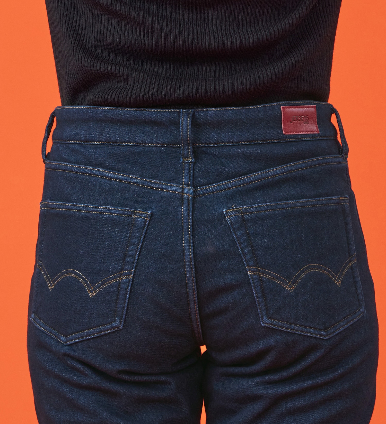 EDWIN(エドウイン)の【予約】EDWIN LADIES 『3層構造であったかい。』デッドエアー BODY FIRE ジャージーズテーパードデニムパンツ【暖】【冬用】|パンツ/デニム / ジーンズパンツ/レディース|インディゴブルー