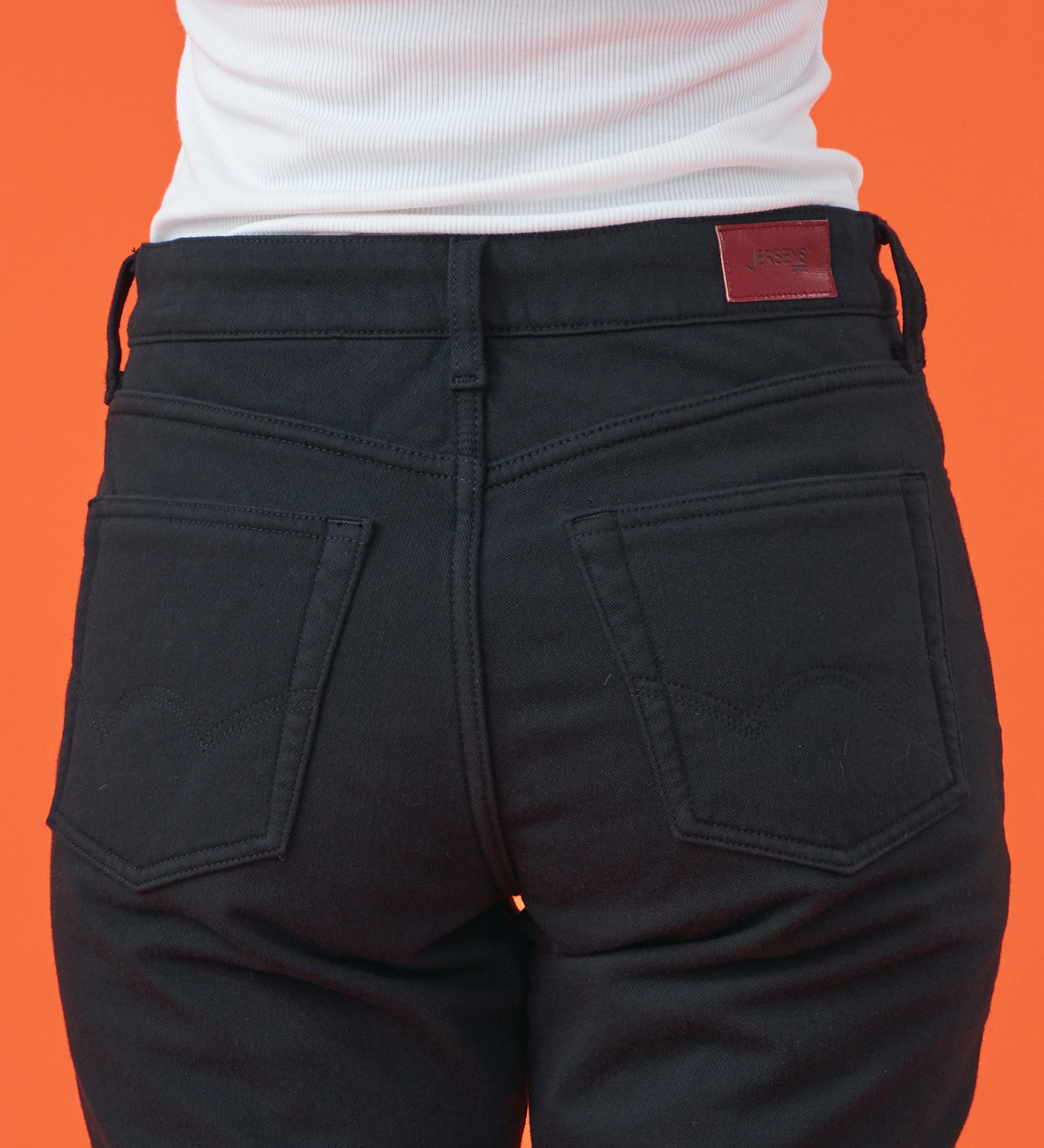 EDWIN(エドウイン)の【予約】EDWIN LADIES 『3層構造であったかい。』デッドエアー BODY FIRE ジャージーズテーパードデニムパンツ【暖】【冬用】|パンツ/デニム / ジーンズパンツ/レディース|ブラック