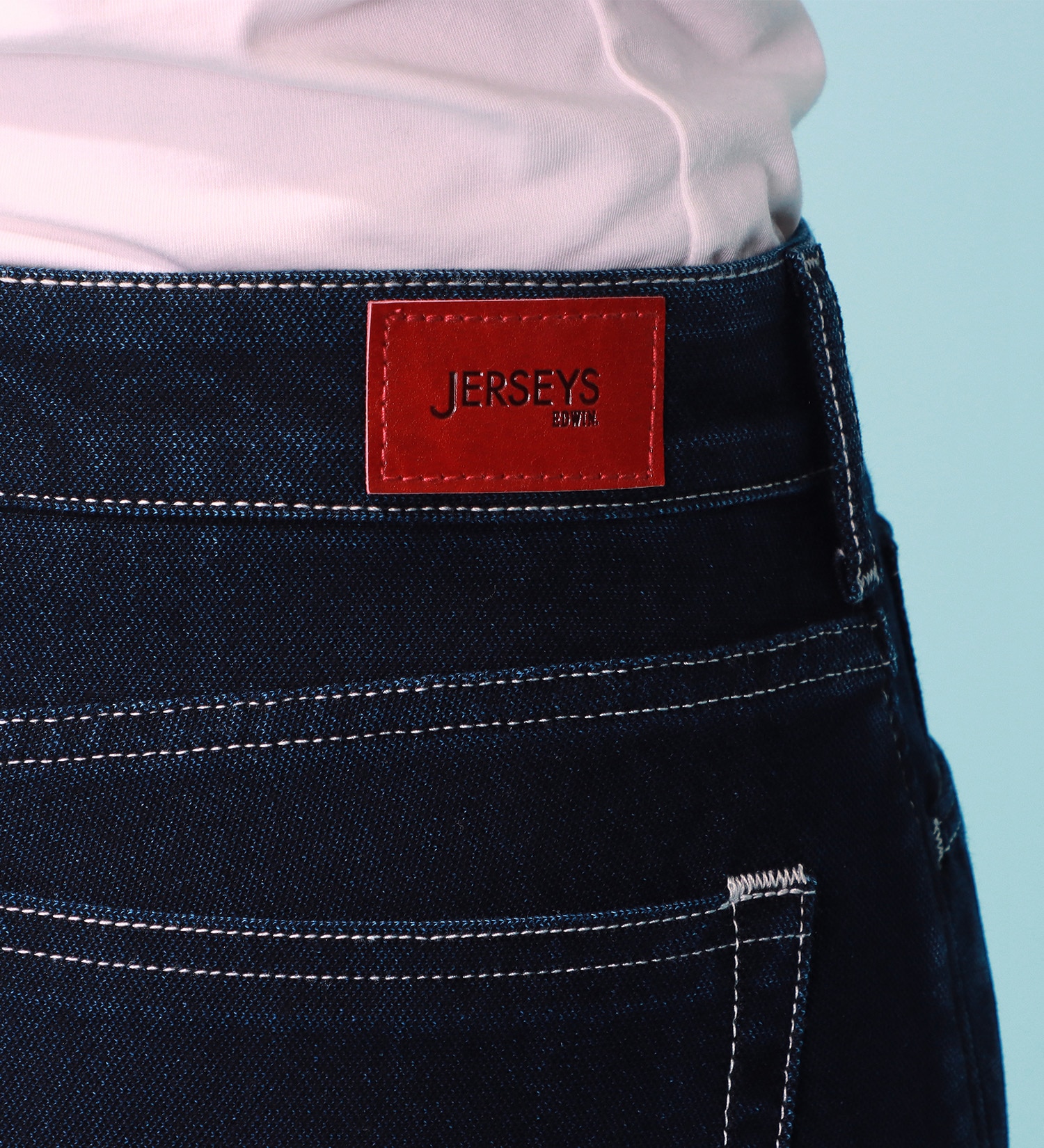 EDWIN(エドウイン)の【予約P】EDWIN LADIES COOL スリムストレートデニムパンツ【涼】|パンツ/デニム / ジーンズパンツ/レディース|濃色ブルー