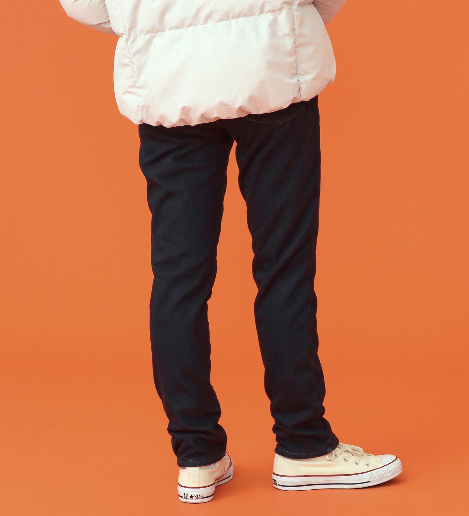 EDWIN(エドウイン)の【予約P】EDWIN LADIES BODY FIREジャージーズ デッドエアー『3層構造+空気層であったかい。』 ストレートデニムパンツ【冬用/暖/ストレッチ/裏起毛/防風】|パンツ/パンツ/レディース|インディゴブルー