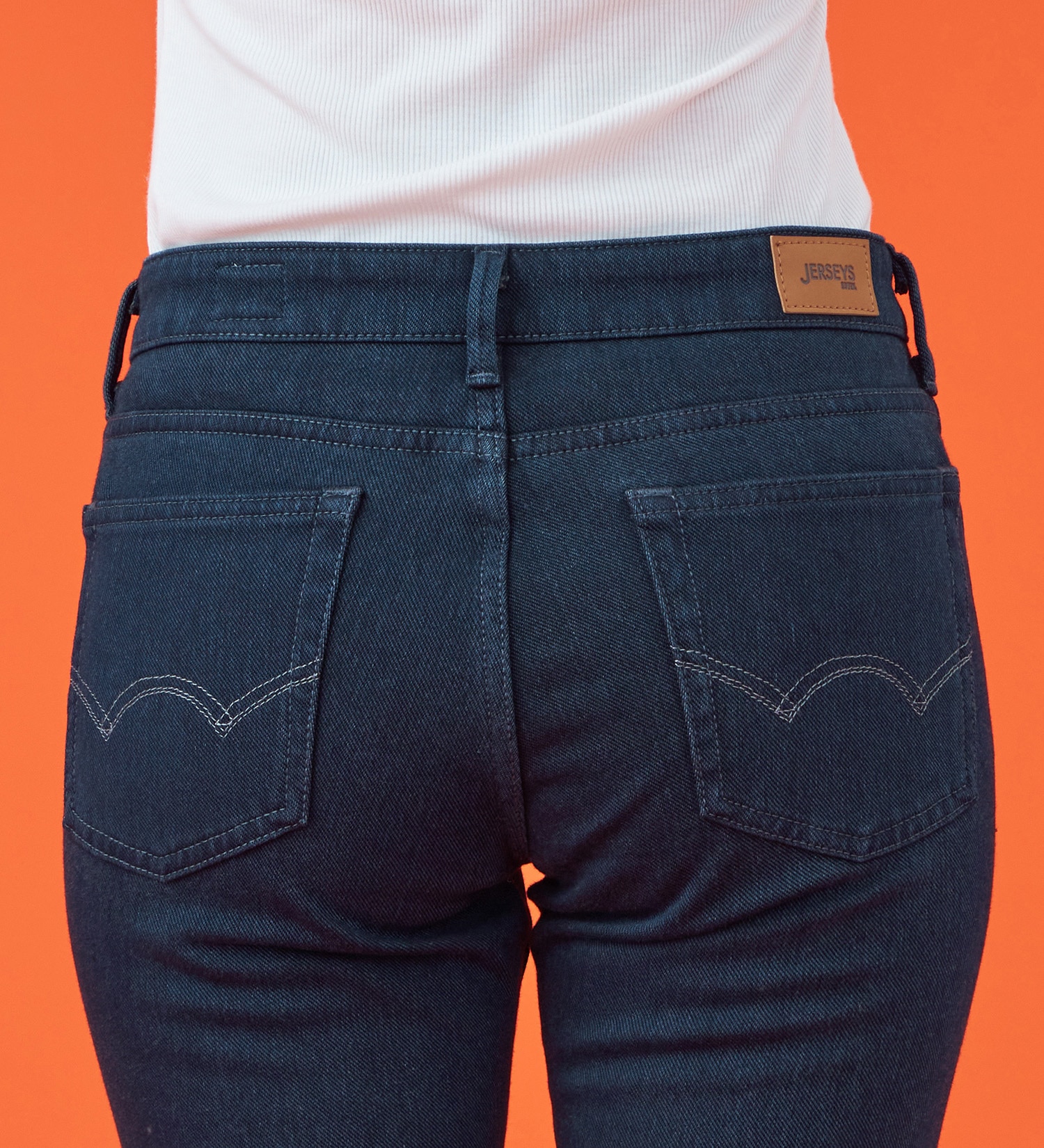 EDWIN(エドウイン)の【試着対象】【裾上げ無料】EDWIN LADIES 『裏起毛であったかい。』BODY FIREジャージーズスリムストレートデニムパンツ【エントリーモデル】【暖】|パンツ/パンツ/レディース|インディゴブルー