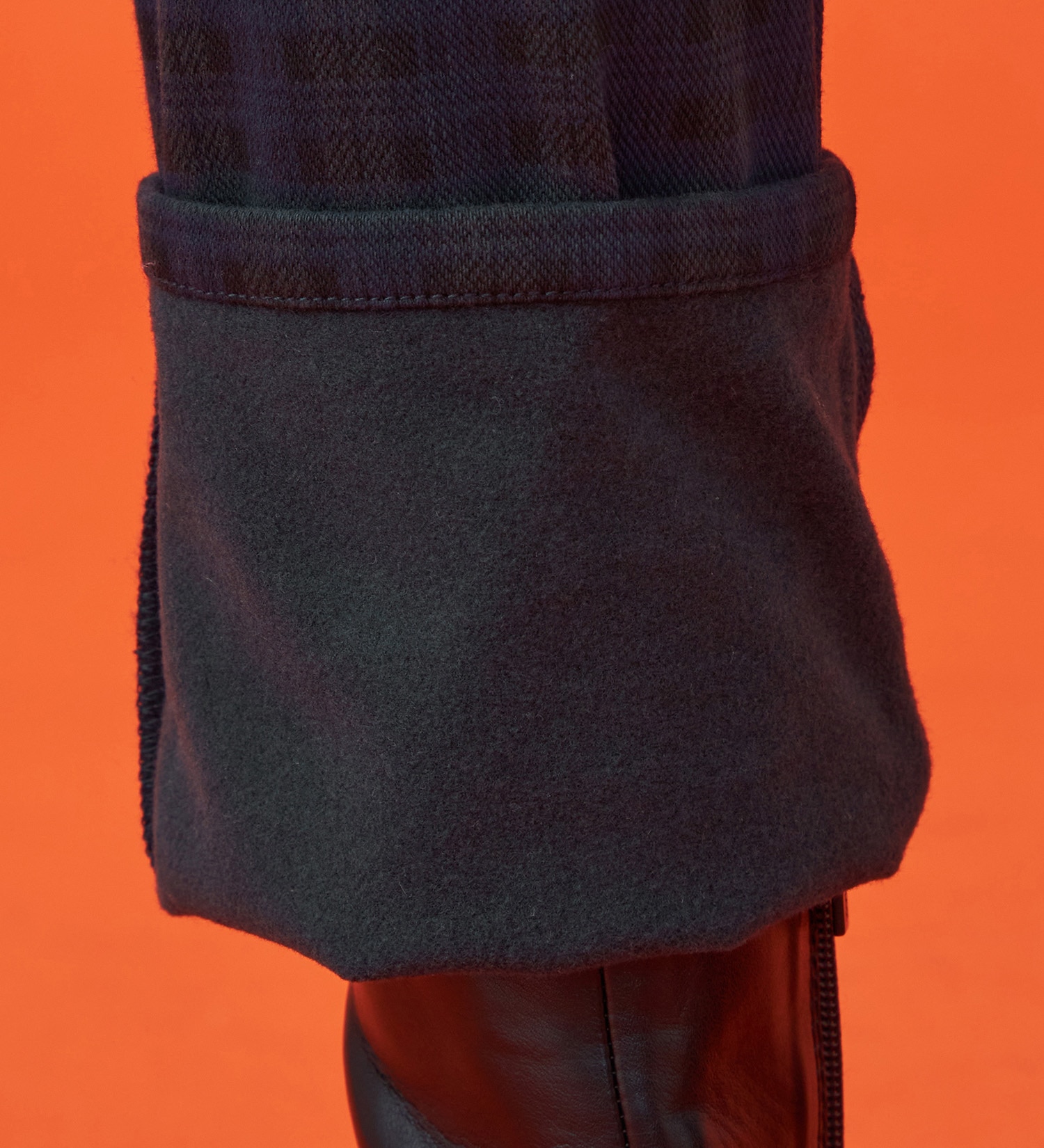 EDWIN(エドウイン)の【試着対象】【裾上げ無料】EDWIN LADIES 『裏起毛であったかい。』BODY FIREジャージーズスリムストレートデニムパンツ【エントリーモデル】【暖】|パンツ/パンツ/レディース|チェック