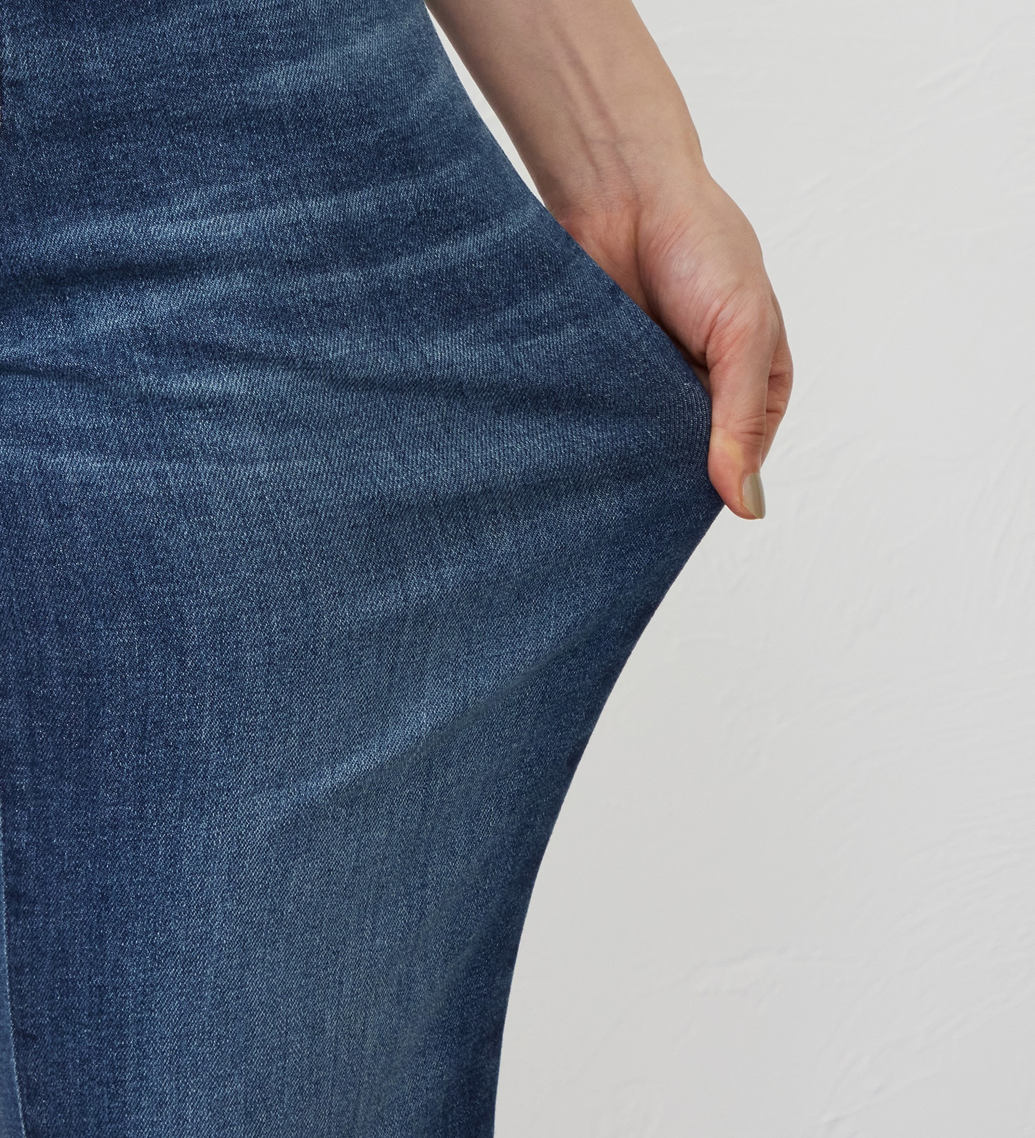 EDWIN(エドウイン)の【試着対象】ジャージーズ プレミアム ストレート デニムパンツ ジーンズ ストレッチ|パンツ/デニム / ジーンズパンツ/レディース|淡色ブルー