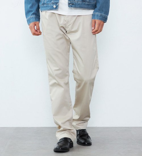 EDWIN(エドウイン)の【試着対象】大人のふだん着 チノパンツ ストレッチ ウエスト調節可能|パンツ/チノパンツ/メンズ|ライトベージュ