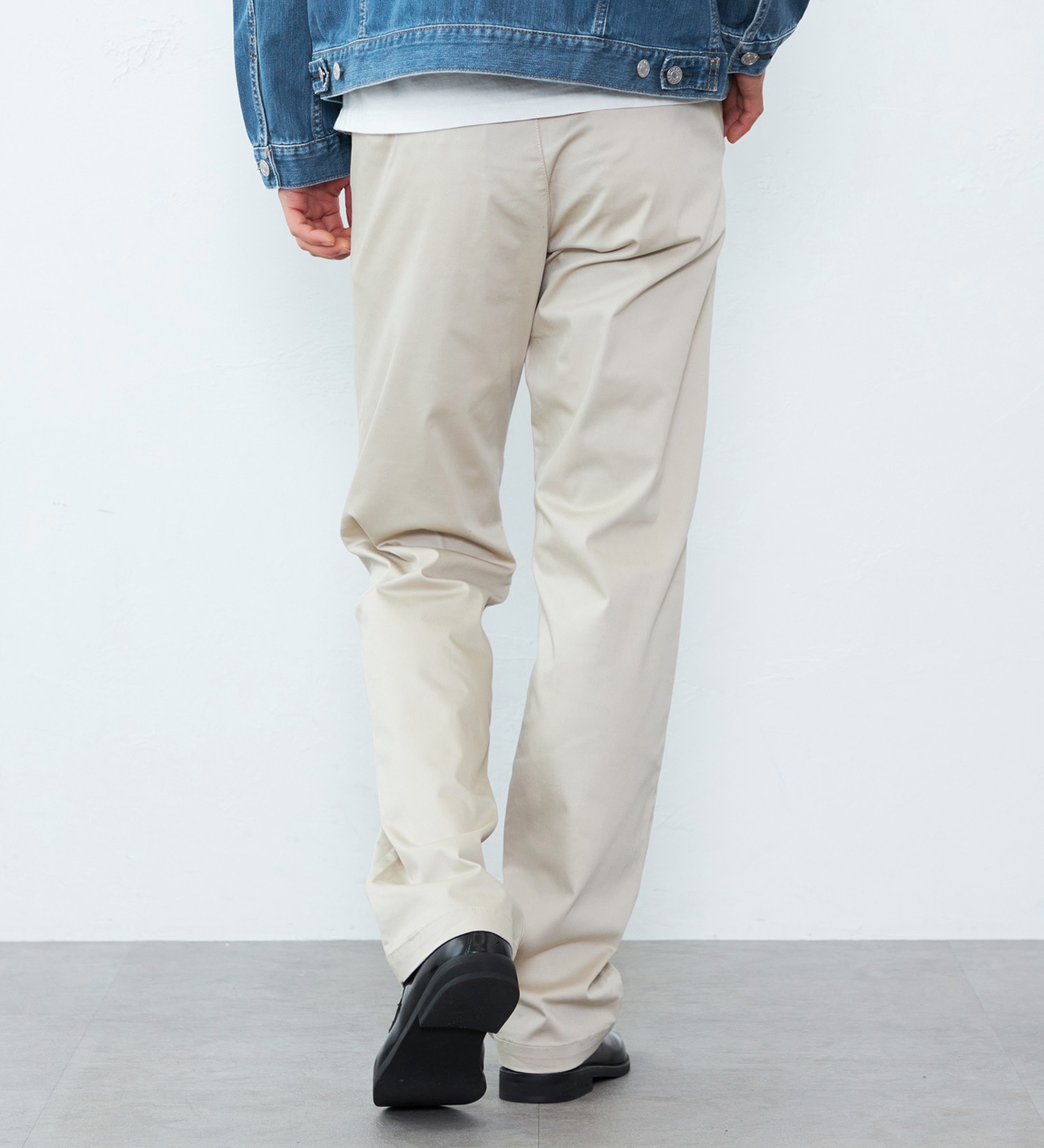 EDWIN(エドウイン)の【試着対象】大人のふだん着 チノパンツ ストレッチ ウエスト調節可能|パンツ/チノパンツ/メンズ|ライトベージュ