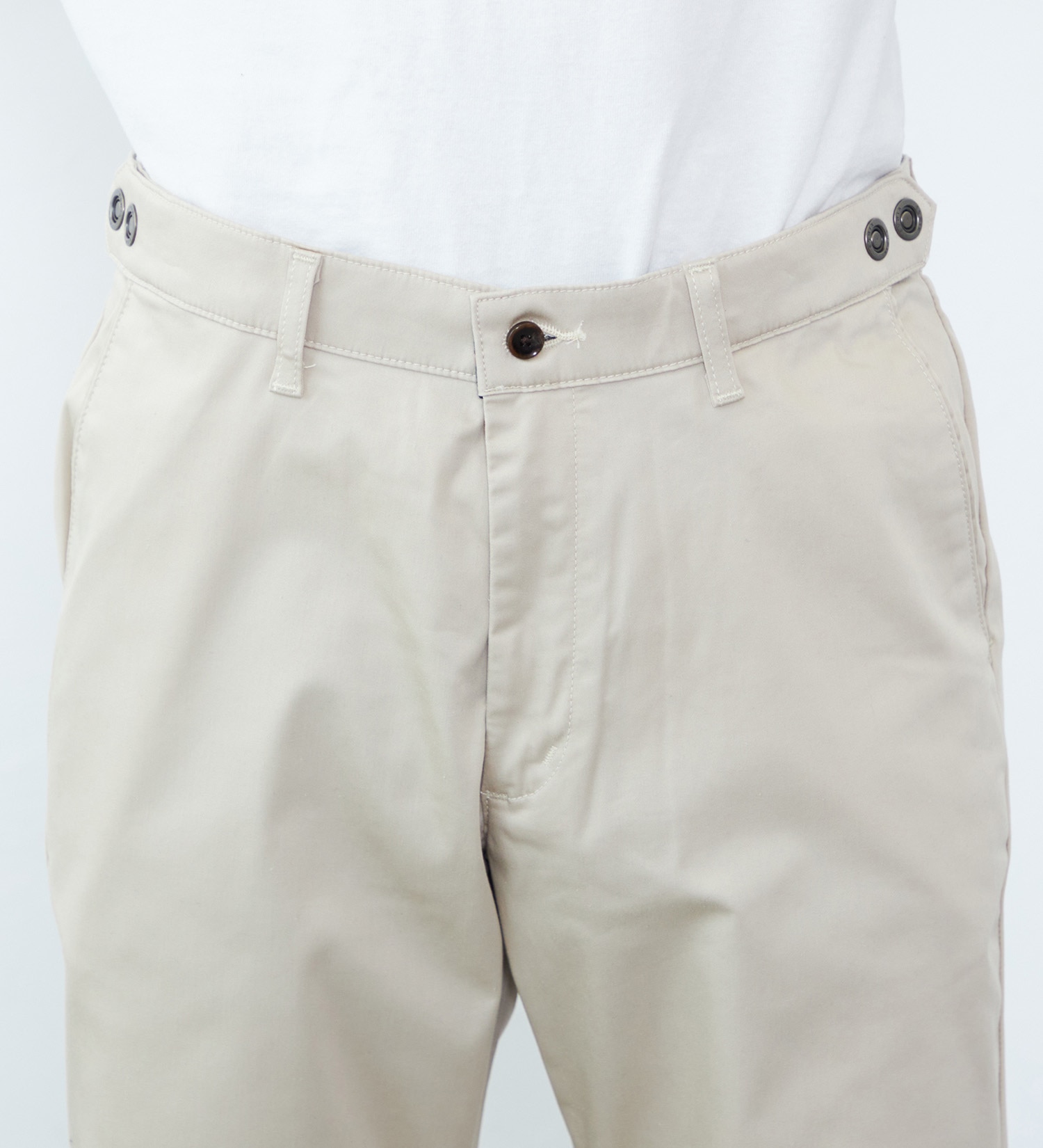 EDWIN(エドウイン)の【試着対象】大人のふだん着 チノパンツ ストレッチ ウエスト調節可能|パンツ/チノパンツ/メンズ|ライトベージュ