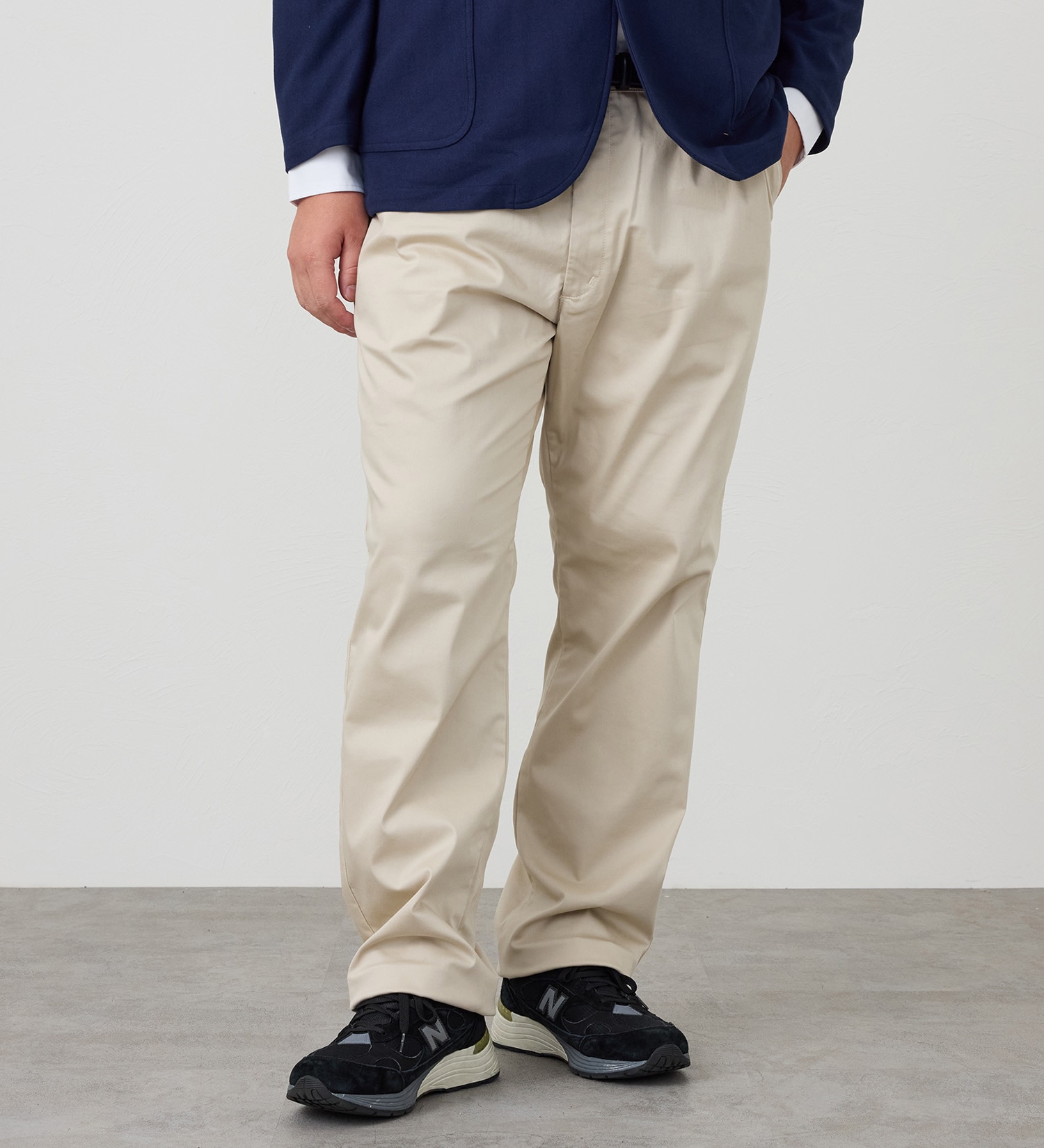 EDWIN(エドウイン)の【試着対象】【大きいサイズ】大人のふだん着 チノパンツ ストレッチ ウエスト調節機能|パンツ/チノパンツ/メンズ|ライトベージュ
