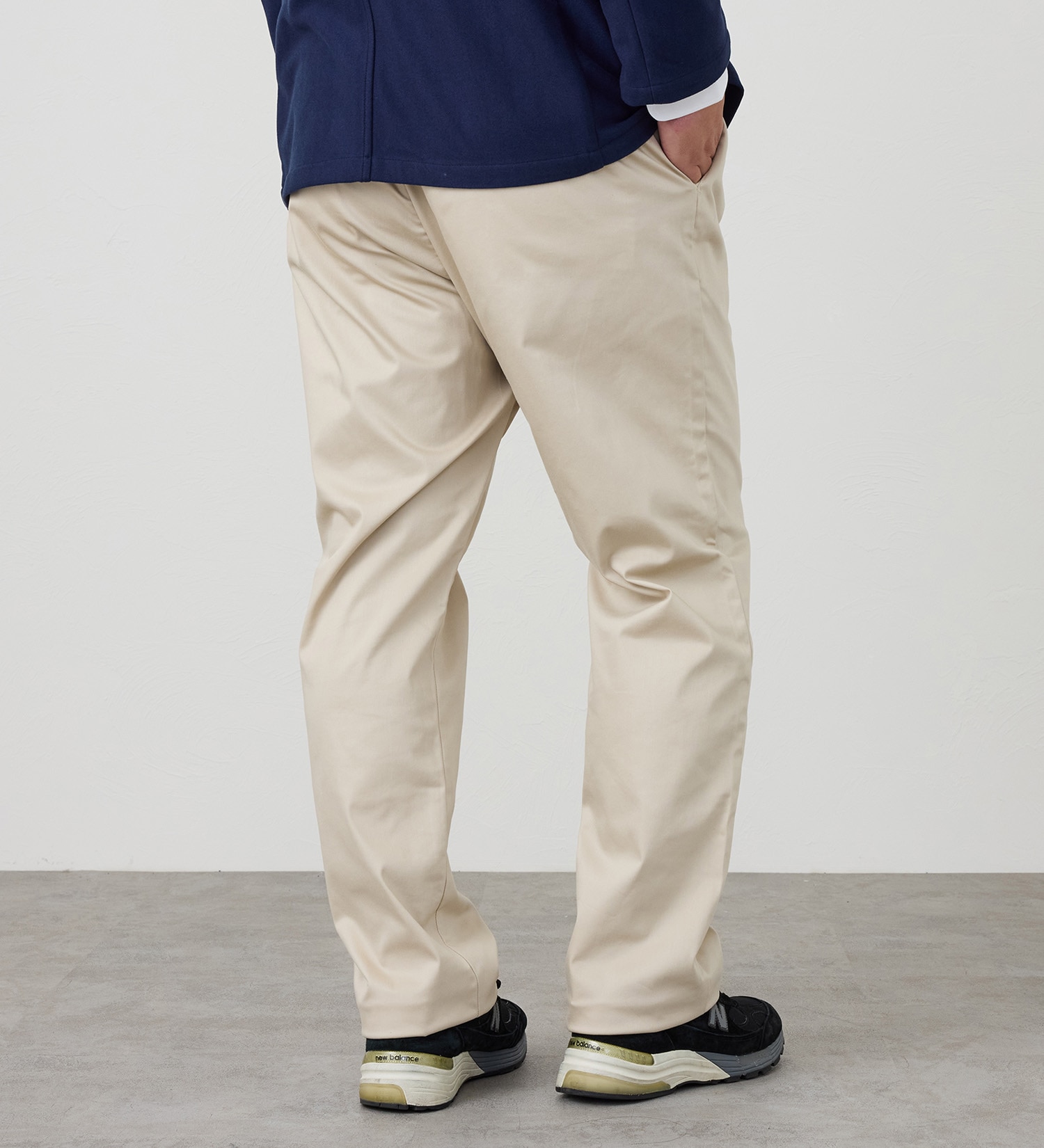 EDWIN(エドウイン)の【試着対象】【大きいサイズ】大人のふだん着 チノパンツ ストレッチ ウエスト調節機能|パンツ/チノパンツ/メンズ|ライトベージュ