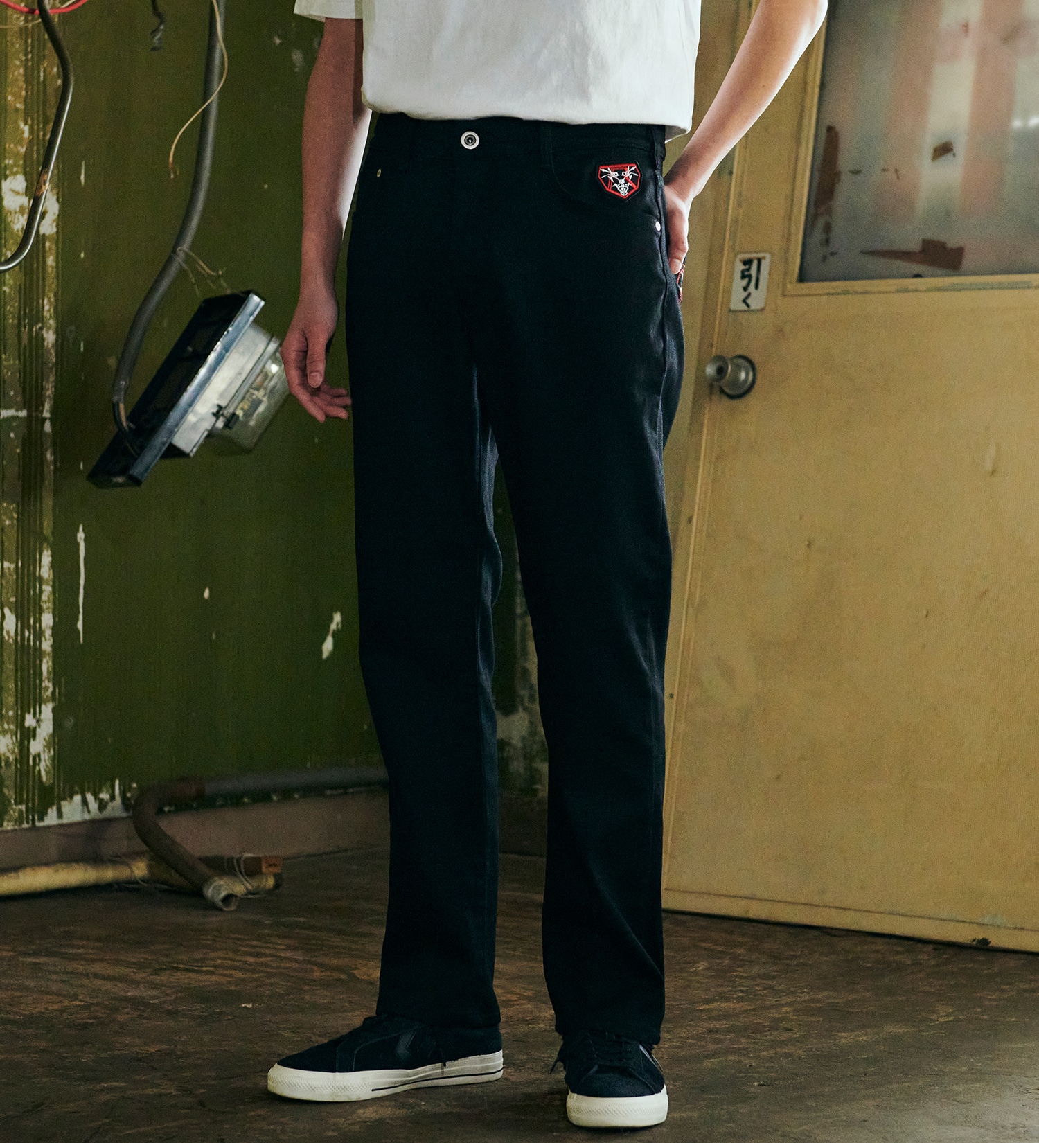 EDWIN(エドウイン)の『シン・仮面ライダー』×EDWIN ジャージーズ コラボ デニムパンツ|パンツ/パンツ/メンズ|ブラック