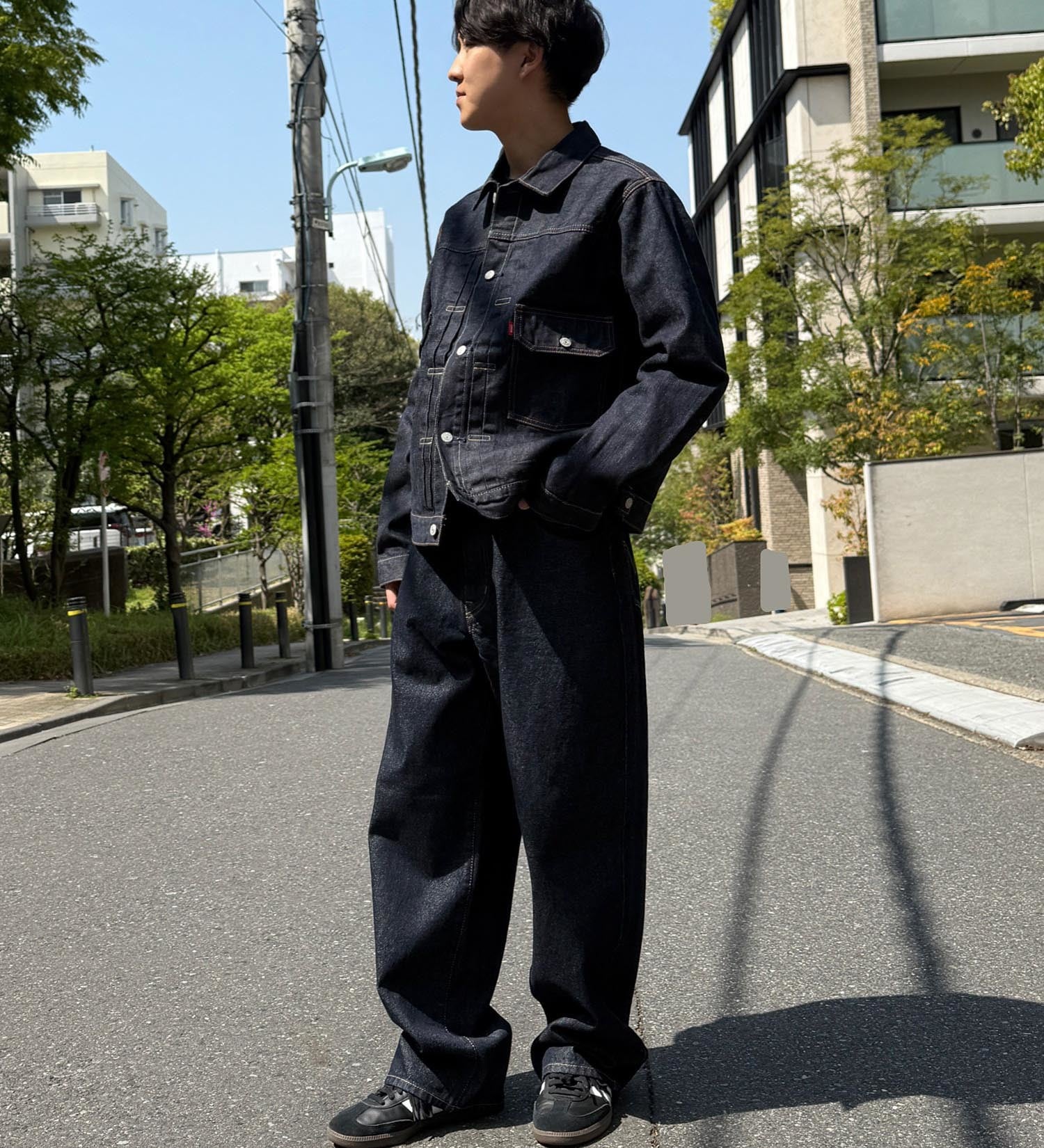 EDWIN(エドウイン)のワイドストレート デニムパンツ バギージーンズ|パンツ/デニム / ジーンズパンツ/メンズ|インディゴブルー