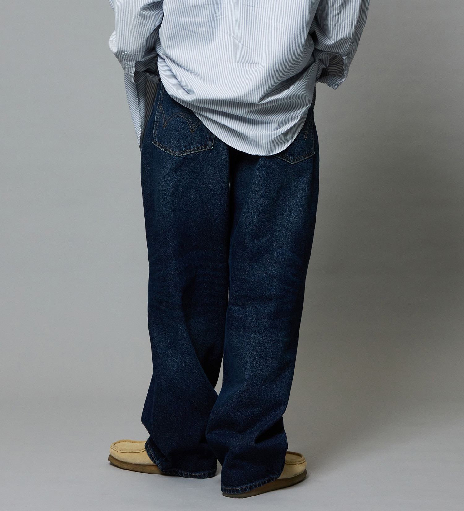 EDWIN(エドウイン)のワイドストレート デニムパンツ バギージーンズ|パンツ/デニム / ジーンズパンツ/メンズ|濃色ブルー
