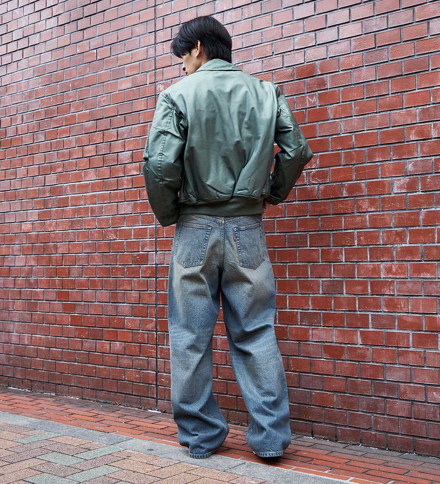 EDWIN(エドウイン)のワイドストレート デニムパンツ バギージーンズ|パンツ/デニム / ジーンズパンツ/メンズ|淡色ブルー
