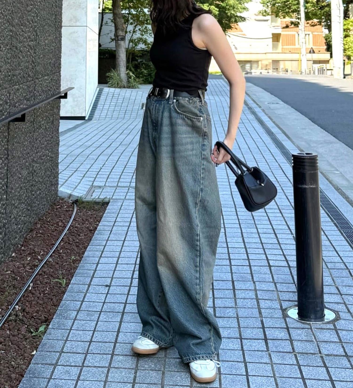 EDWIN(エドウイン)の【試着対象】ワイドストレート デニムパンツ バギージーンズ|パンツ/デニム / ジーンズパンツ/メンズ|淡色ブルー
