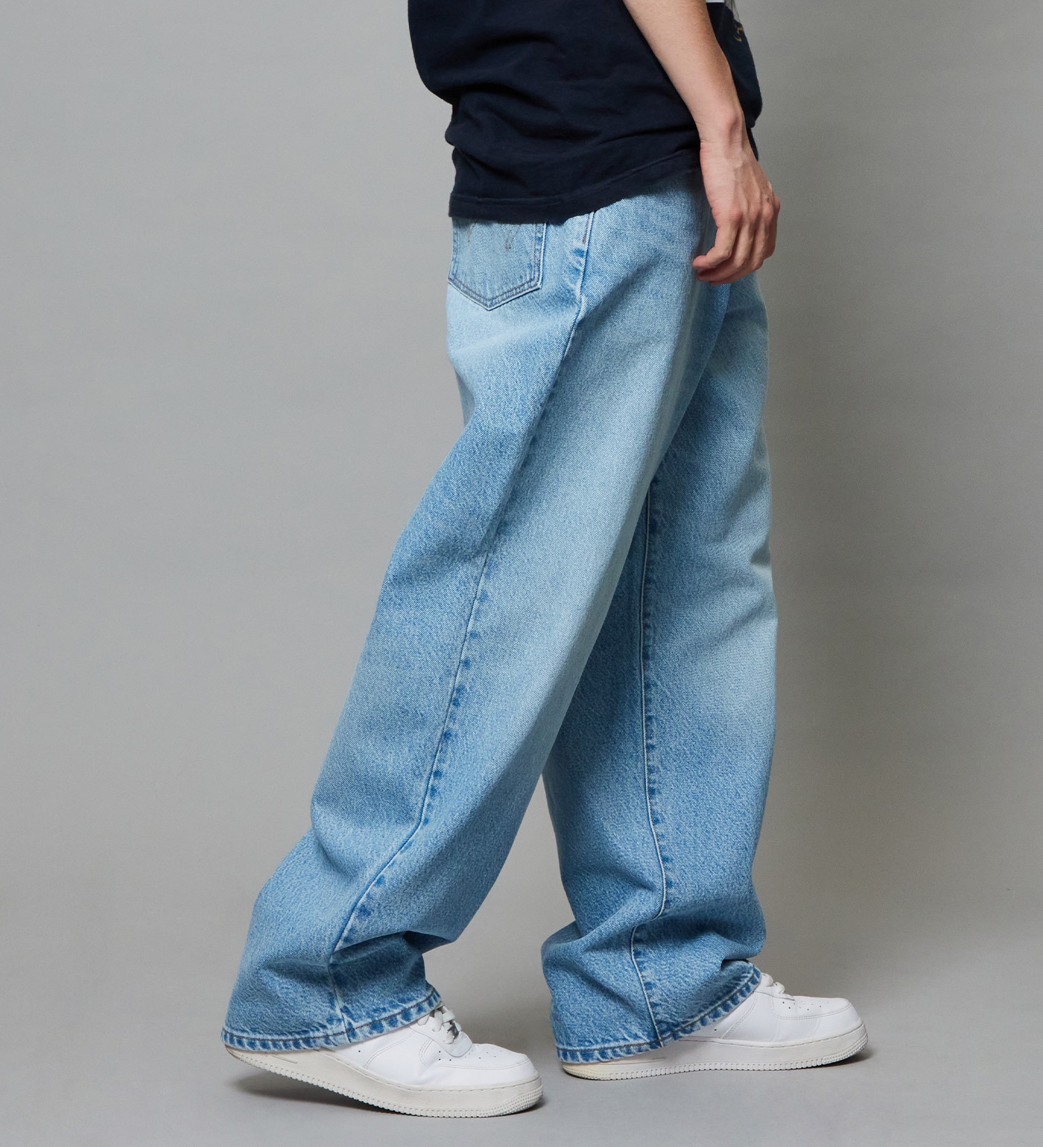 EDWIN(エドウイン)のワイドストレート デニムパンツ バギージーンズ|パンツ/デニム / ジーンズパンツ/メンズ|淡色ブルー2