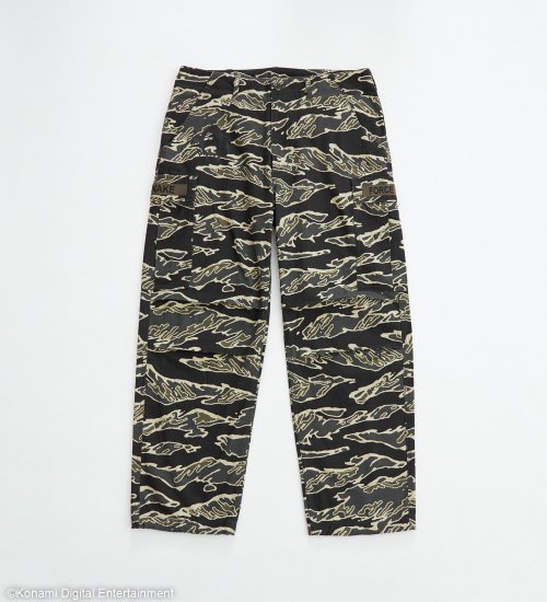 【予約】【METAL GEAR SOLID Δ × EDWIN】TIGER STRIPE CARGO PANTS