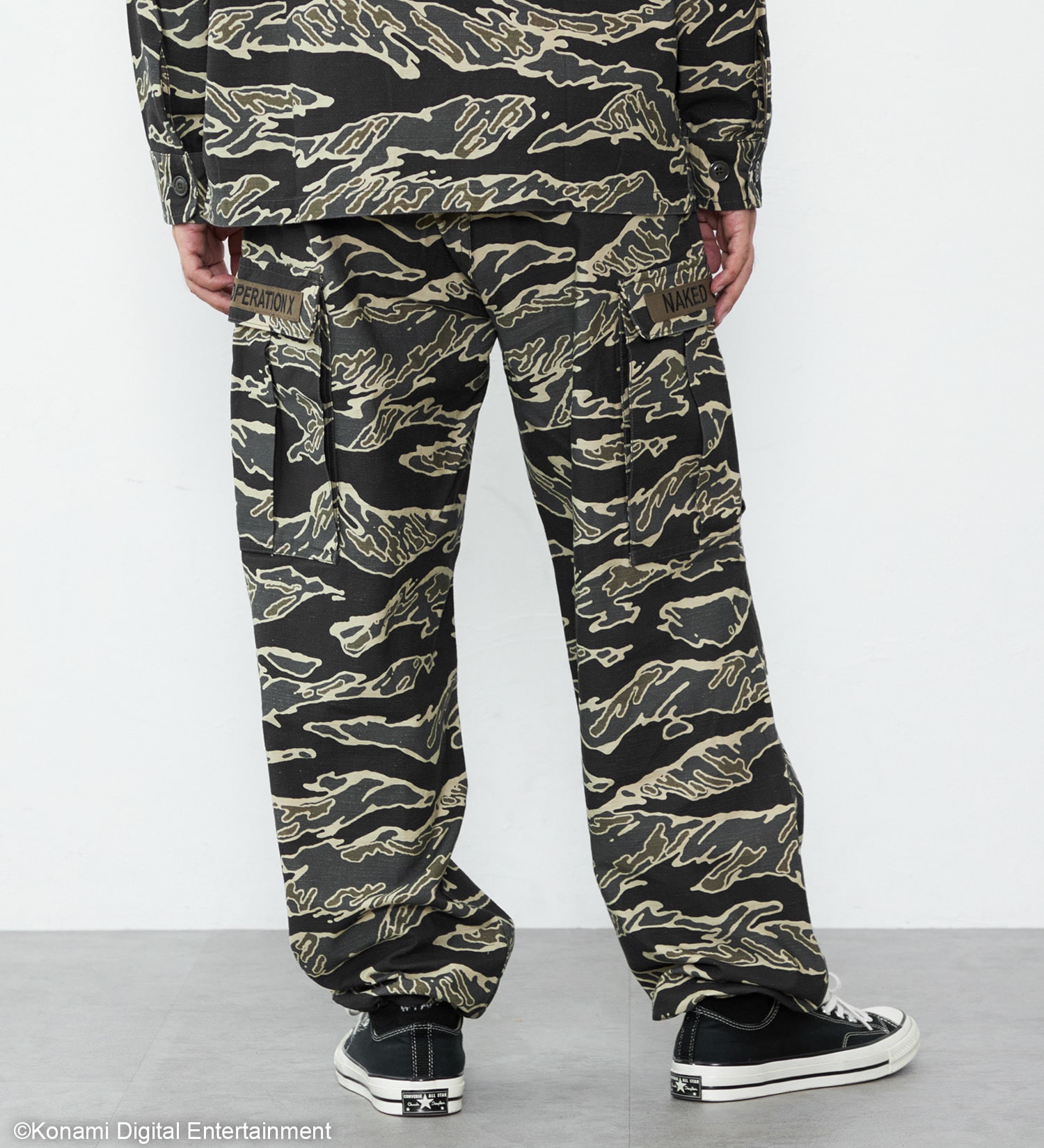 EDWIN(エドウイン)の【予約】【METAL GEAR SOLID Δ × EDWIN】TIGER STRIPE CARGO PANTS|パンツ/カーゴパンツ/メンズ|アーミー