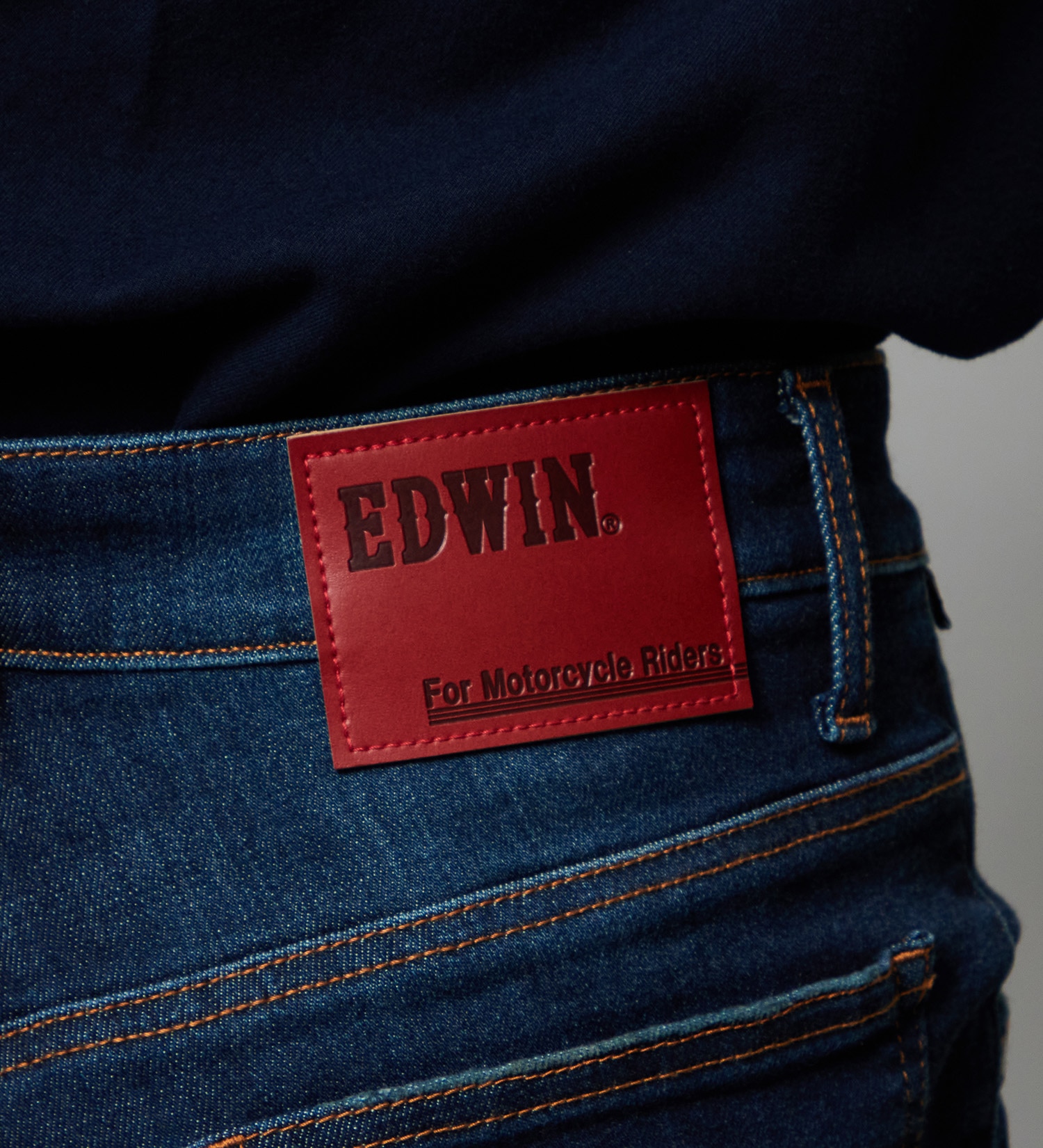 EDWIN(エドウイン)の【CORDURA】バイク用 ライディングジーンズ デニムパンツ ストレッチ 耐摩擦|パンツ/デニム / ジーンズパンツ/メンズ|濃色ブルー