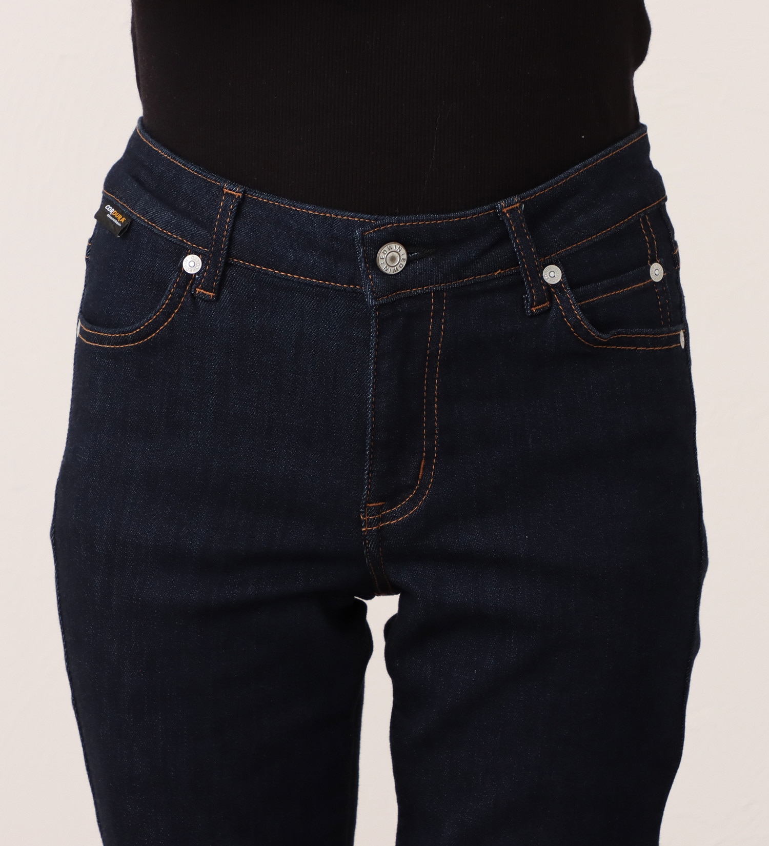 EDWIN(エドウイン)のEDWIN LADIES バイク用 ライディングジーンズ デニムパンツ 【ストレッチ/CORDURA】|パンツ/デニム / ジーンズパンツ/レディース|インディゴブルー