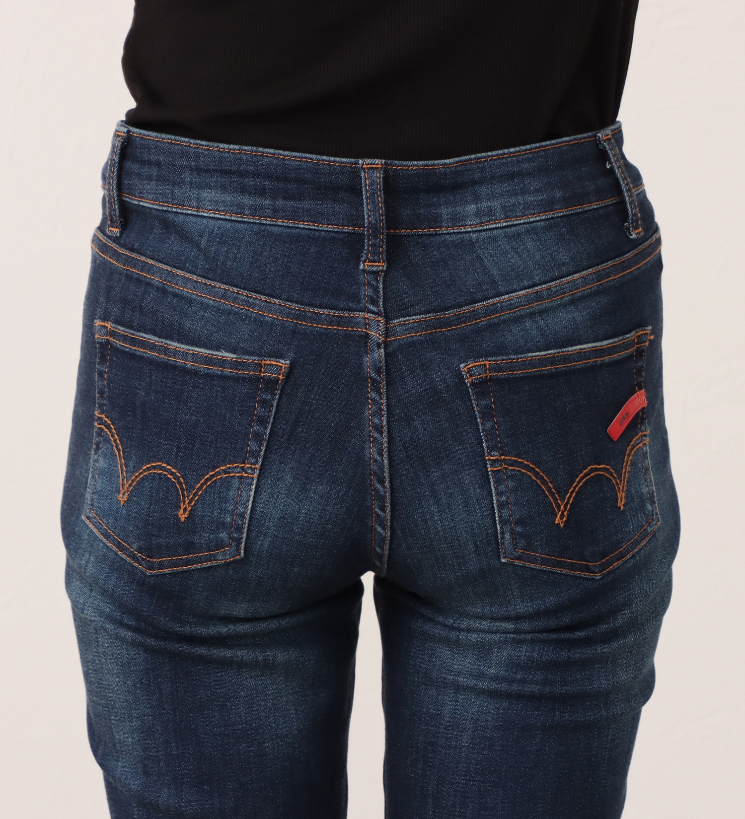 EDWIN(エドウイン)のEDWIN LADIES バイク用 ライディングジーンズ デニムパンツ 【ストレッチ/CORDURA】|パンツ/デニム / ジーンズパンツ/レディース|中色ブルー
