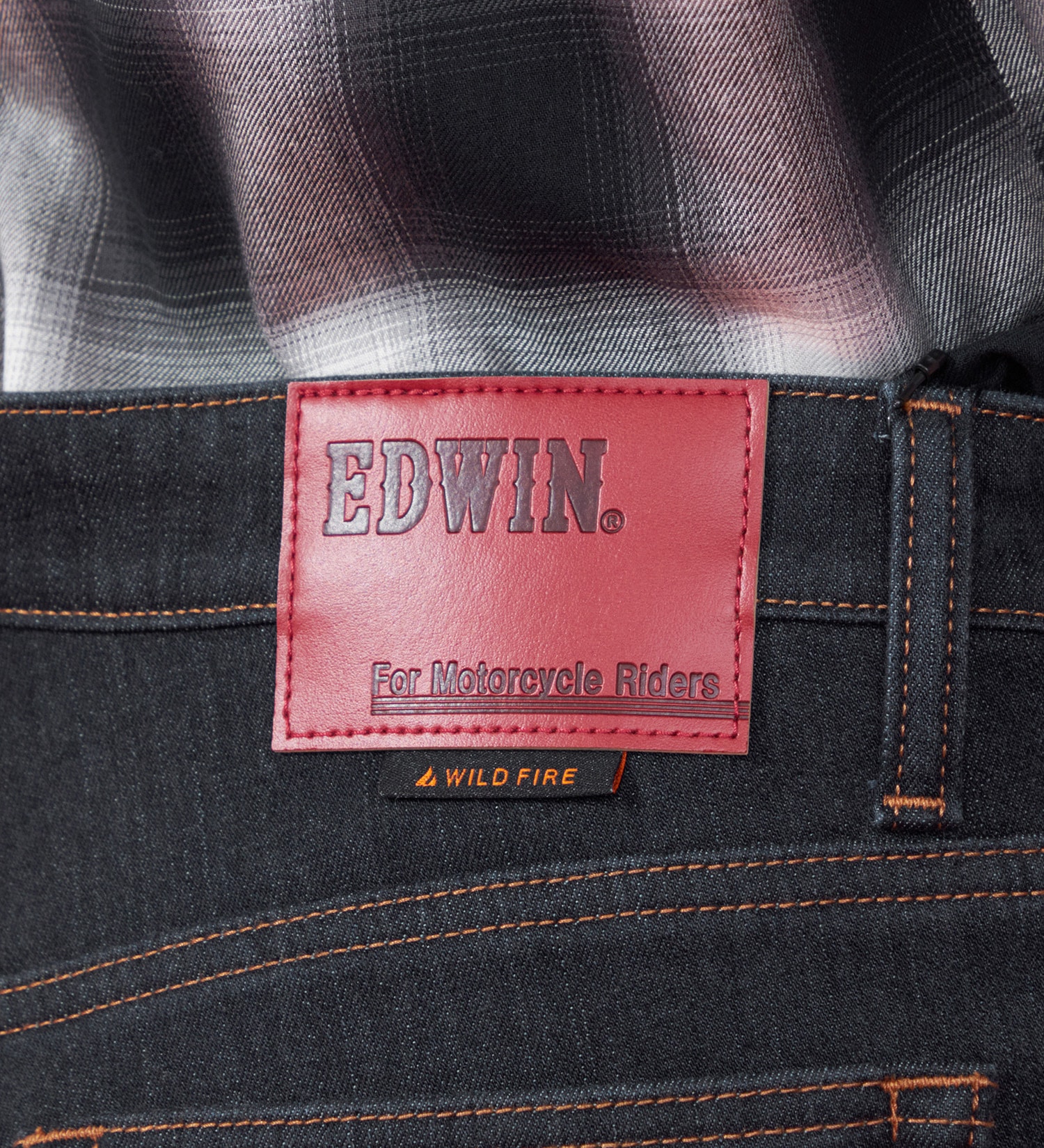 EDWIN(エドウイン)の【冬用】バイク用 WILD FIRE ライディングジーンズ デニムパンツ ストレッチ CORDURA 三層構造 防風【暖】|パンツ/デニム / ジーンズパンツ/メンズ|インディゴブルー
