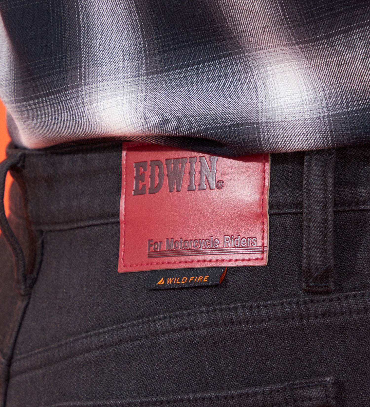 EDWIN(エドウイン)の【冬用】バイク用 WILD FIRE ライディングジーンズ デニムパンツ ストレッチ CORDURA 三層構造 防風【暖】|パンツ/デニム / ジーンズパンツ/メンズ|ブラック