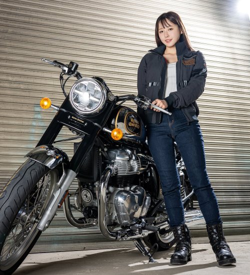 【試着対象】【月刊オートバイ掲載】【冬用】レディース バイク用 WILD FIRE ライディングジーンズ デニムパンツ ストレッチ CORDURA【暖】