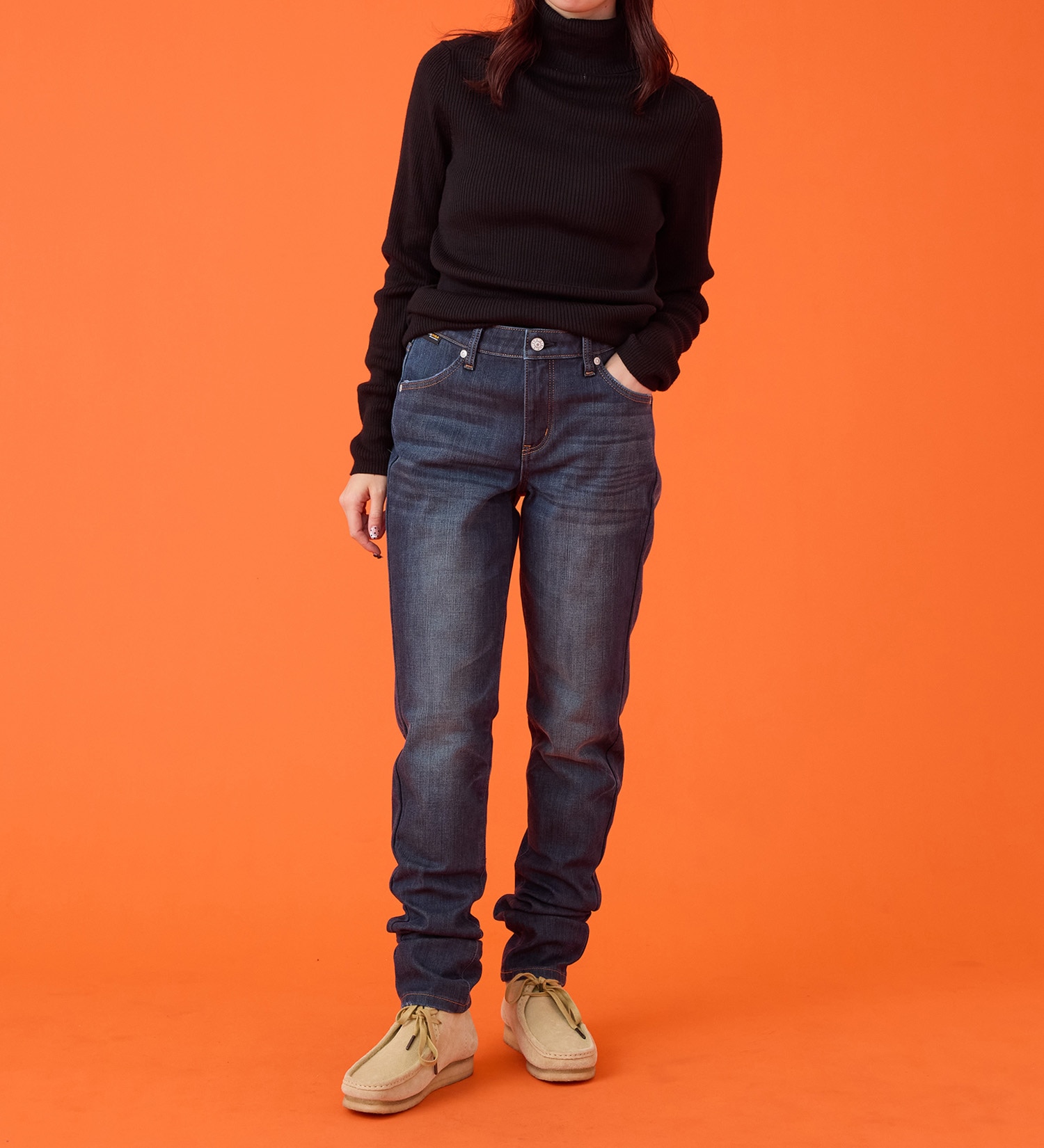 EDWIN(エドウイン)の【試着対象】【月刊オートバイ掲載】【冬用】レディース バイク用 WILD FIRE ライディングジーンズ デニムパンツ ストレッチ CORDURA【暖】|パンツ/デニム / ジーンズパンツ/レディース|濃色ブルー