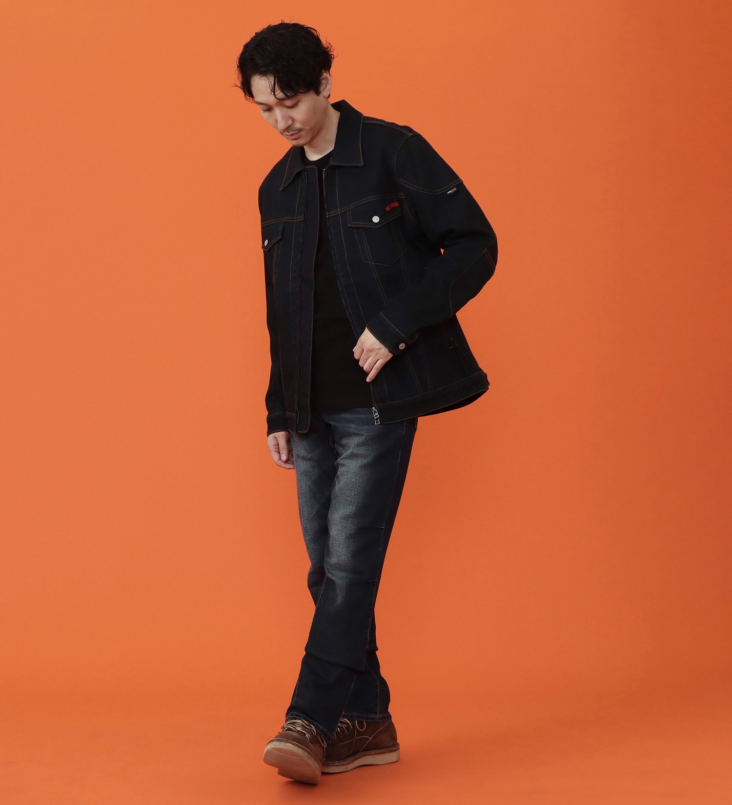 EDWIN(エドウイン)の【冬用】バイク用 WILD FIRE ライディングデニムジャケット ストレッチ CORDURA 三層構造 防風【暖】|ジャケット/アウター/デニムジャケット/メンズ|インディゴブルー