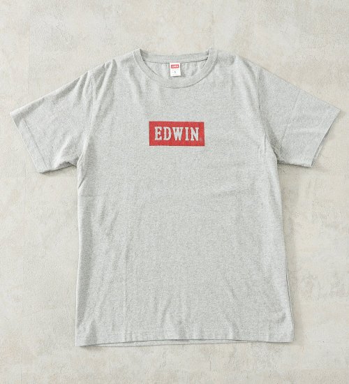 EDWIN(エドウイン)の【サマーセール】【コンセプトショップ限定】EDWIN LOGO TEE|トップス/Tシャツ/カットソー/メンズ|グレー