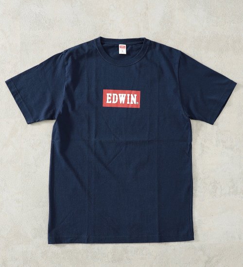 EDWIN(エドウイン)の【SALE】【コンセプトショップ限定】EDWIN LOGO TEE|トップス/Tシャツ/カットソー/メンズ|ネイビー