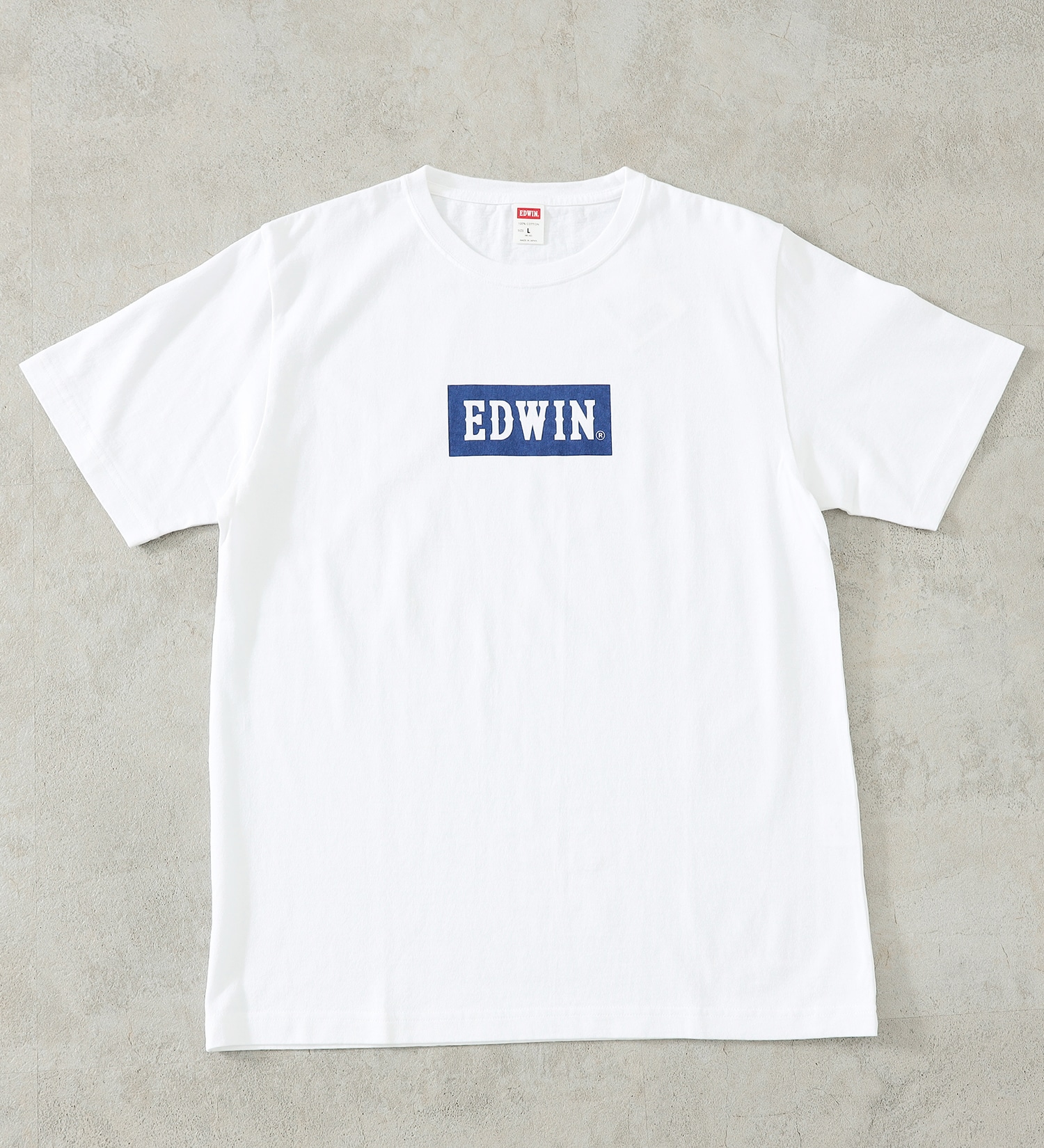EDWIN(エドウイン)の【サマーセール】【コンセプトショップ限定】EDWIN LOGO TEE|トップス/Tシャツ/カットソー/メンズ|ホワイト3