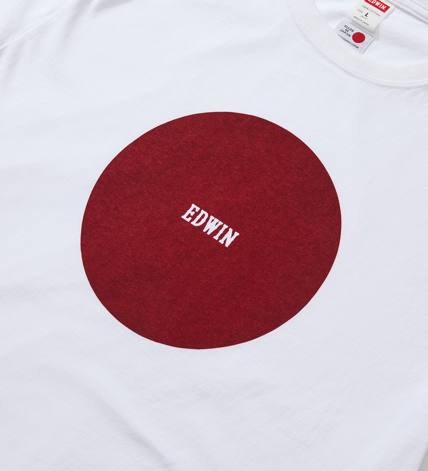 EDWIN(エドウイン)の【試着対象】【コンセプトショップ限定】HINOMARU TEE|トップス/Tシャツ/カットソー/メンズ|レッド