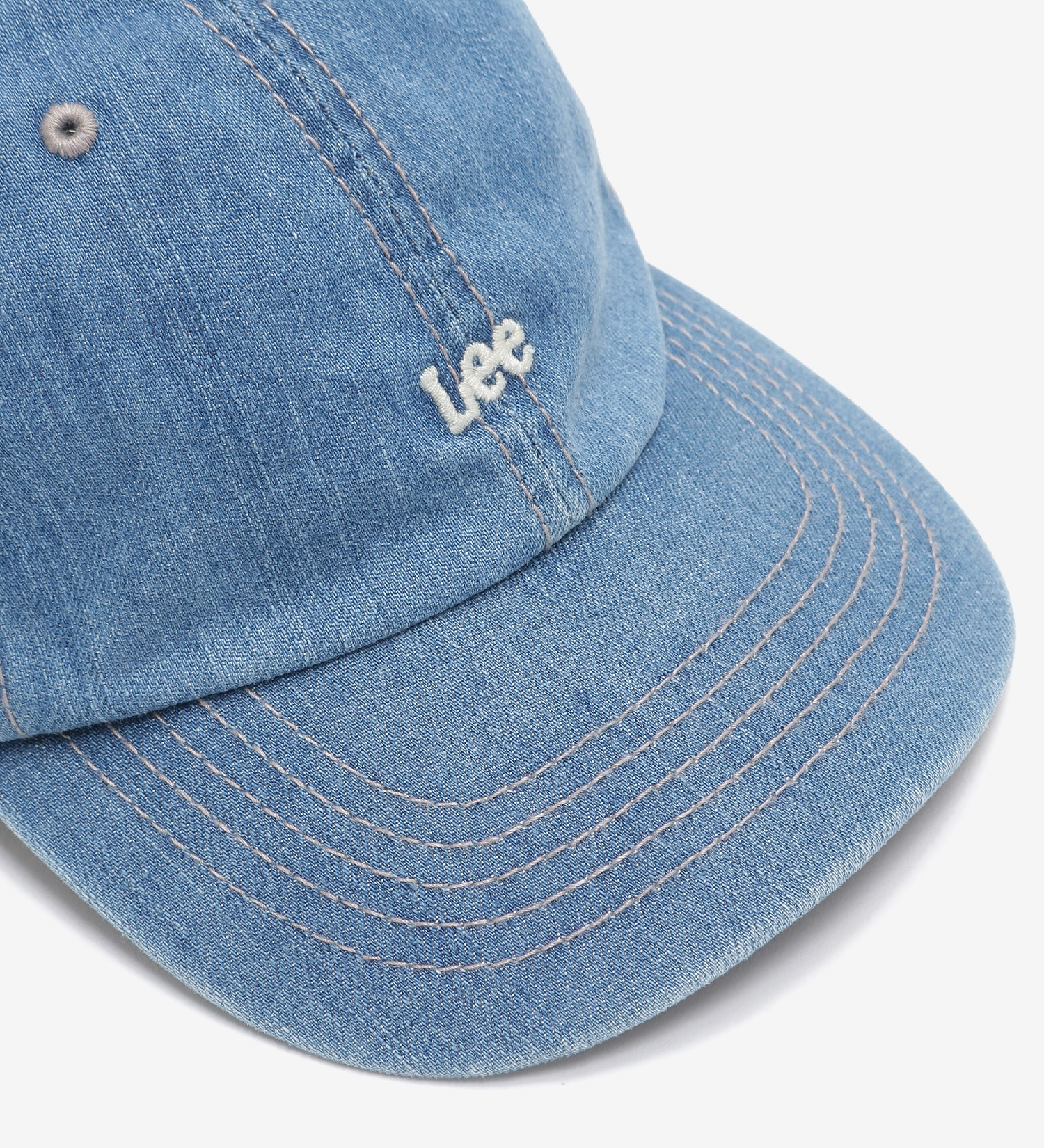 Lee(リー)のデニム ロゴキャップ|帽子/キャップ/メンズ|淡色ブルー