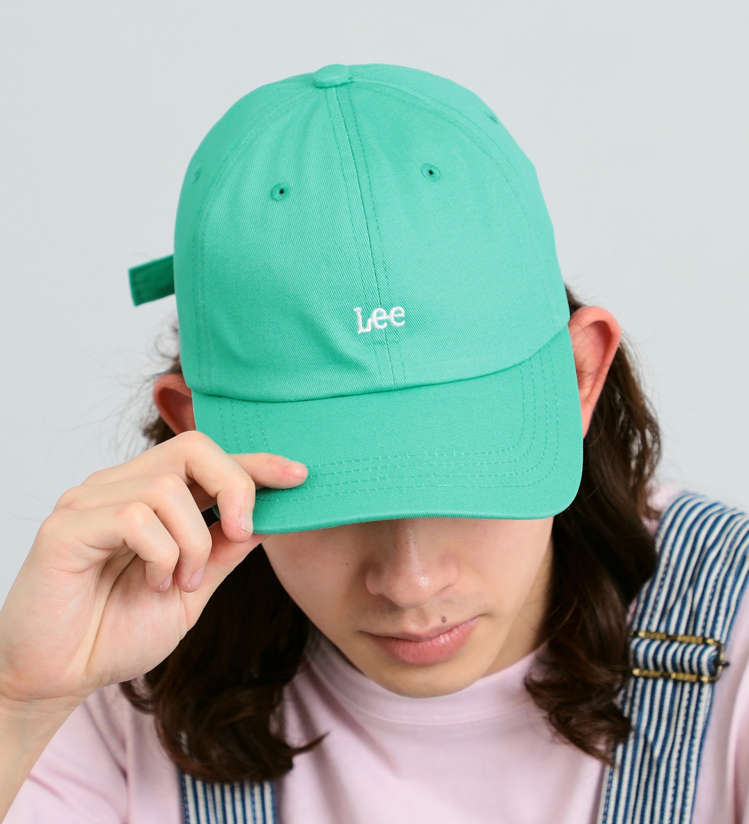 Lee(リー)の【KIDS・大人】Leeロゴキャップ 春夏カラー|帽子/キャップ/メンズ|ミント