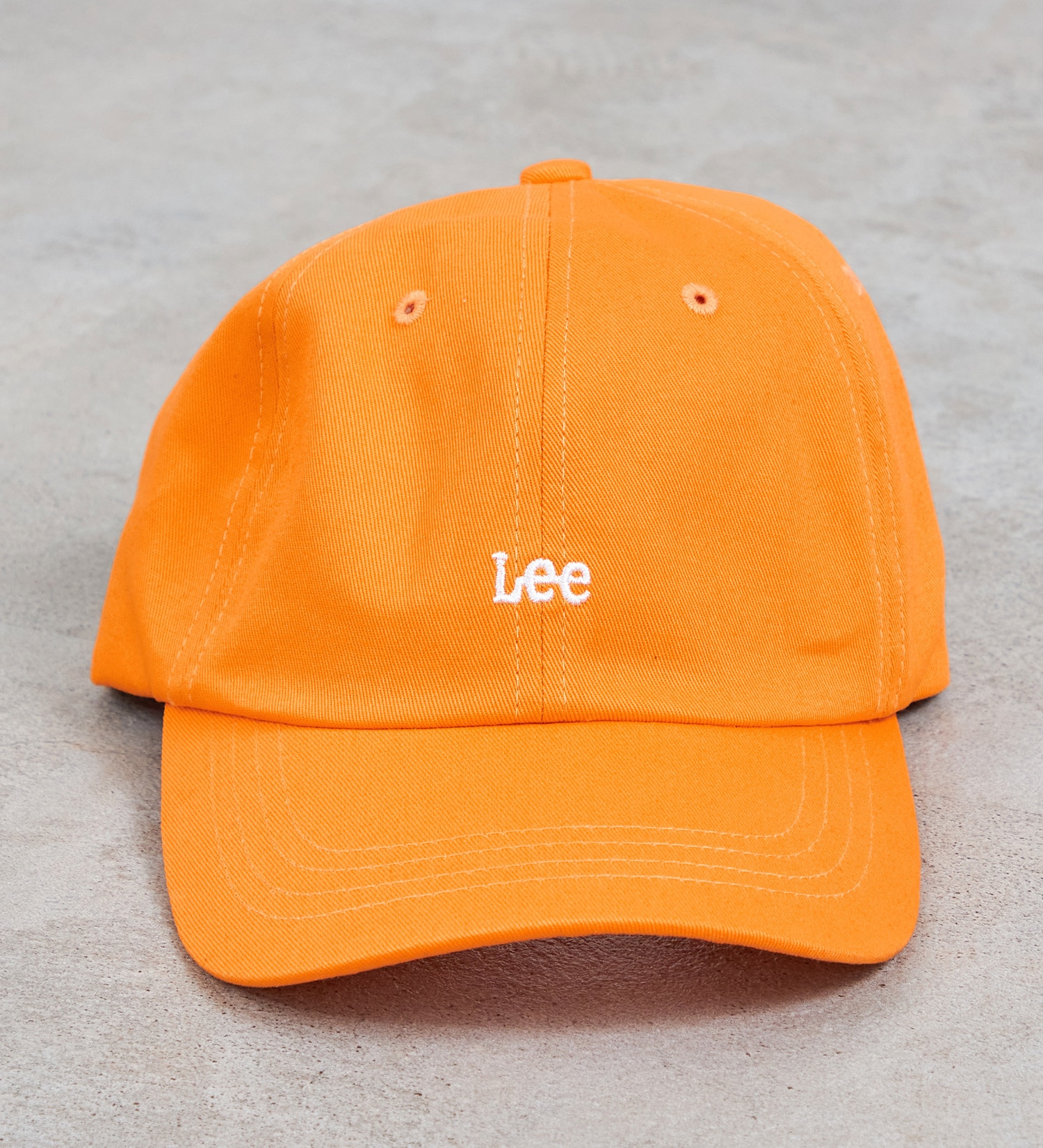 Lee(リー)の【KIDS・大人】Leeロゴキャップ 春夏カラー|帽子/キャップ/メンズ|オレンジ