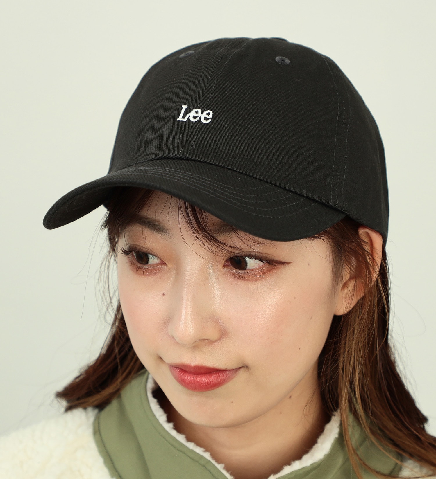 Lee(リー)の【NEW】Lee LOGO CAP 秋冬|帽子/キャップ/メンズ|チャコールグレー