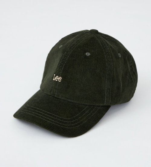 Lee(リー)のLee ロゴキャップ コーデュロイ|帽子/キャップ/レディース|オリーブ