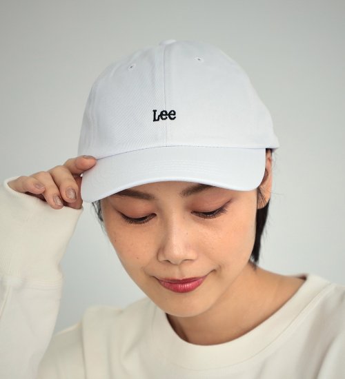 Lee(リー)のLee　ロゴキャップ|帽子/キャップ/キッズ|ホワイト